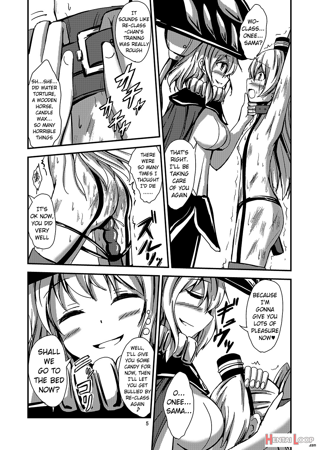 Kuubo Wo-kyuu-chan No Amatsukaze Yuri Dorei Choukyou ~kairaku Ochi Hen~ page 6