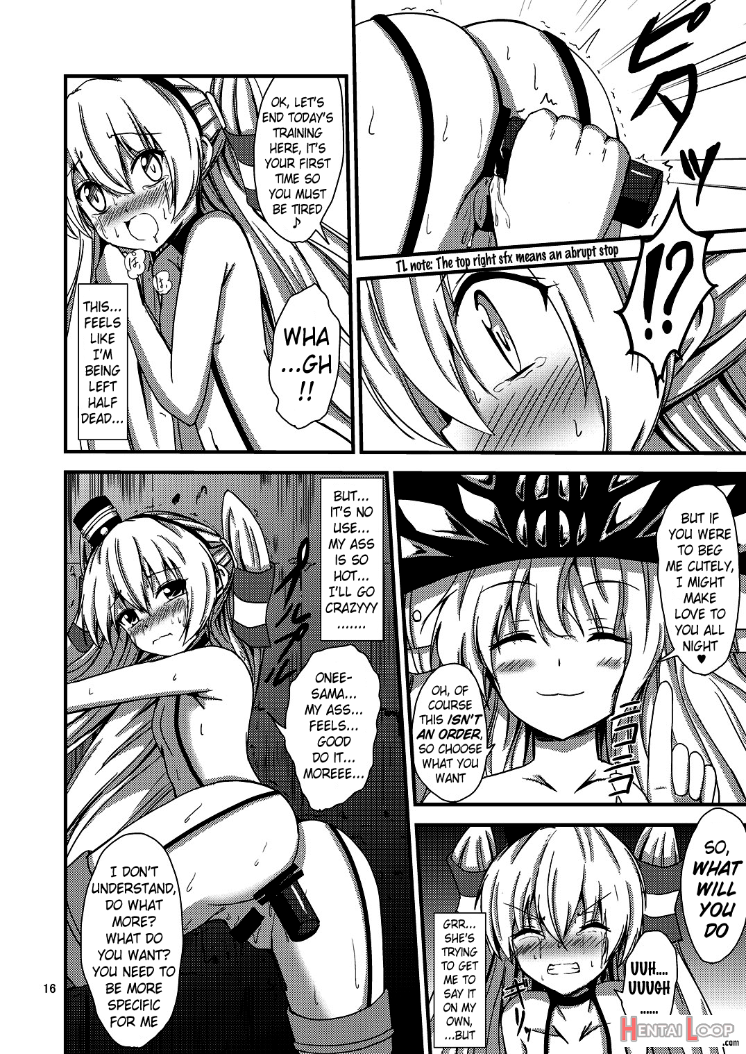 Kuubo Wo-kyuu-chan No Amatsukaze Yuri Dorei Choukyou -shiri Dorei Keiyaku Hen page 17