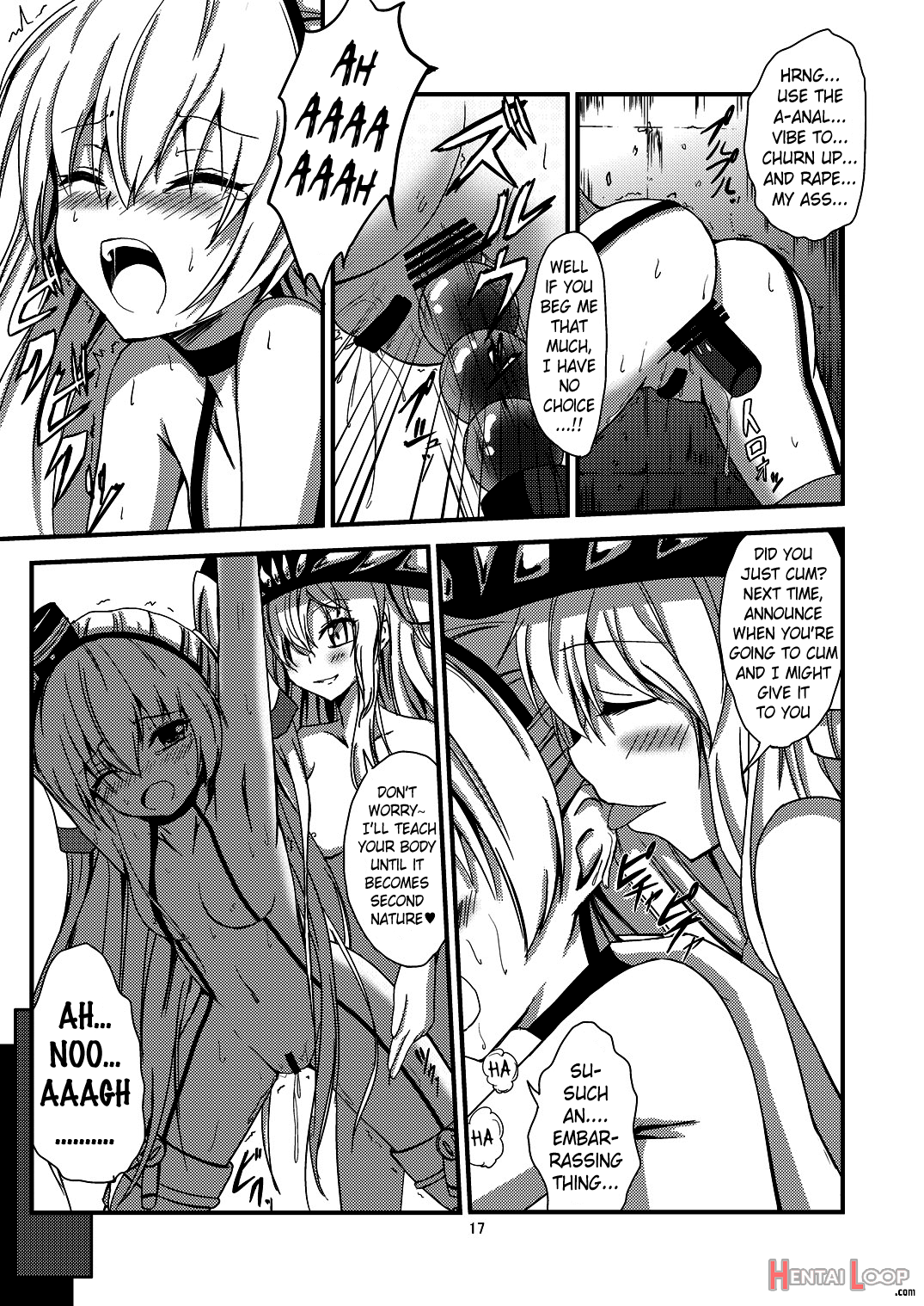 Kuubo Wo-kyuu-chan No Amatsukaze Yuri Dorei Choukyou -shiri Dorei Keiyaku Hen page 18