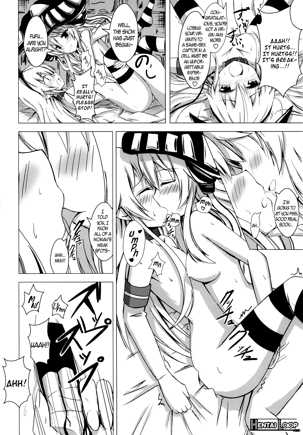 Kuubo Wo-kyuu-chan No Shimakaze Yuri Dorei Choukyou 1 page 19