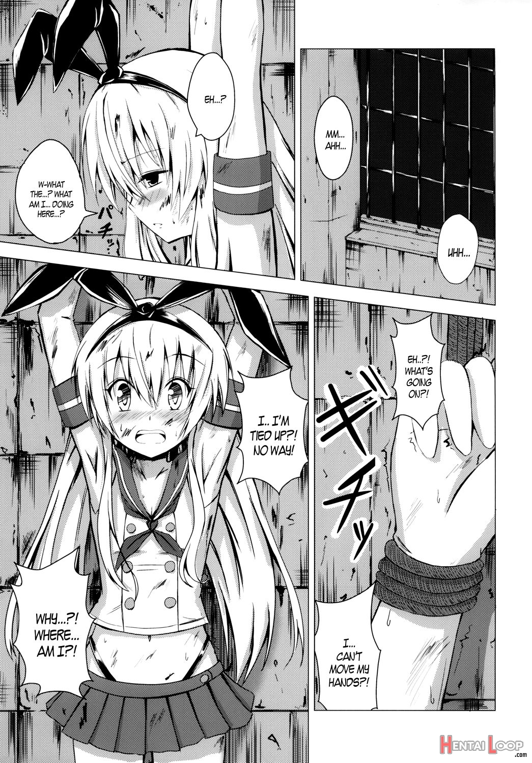 Kuubo Wo-kyuu-chan No Shimakaze Yuri Dorei Choukyou 1 page 2