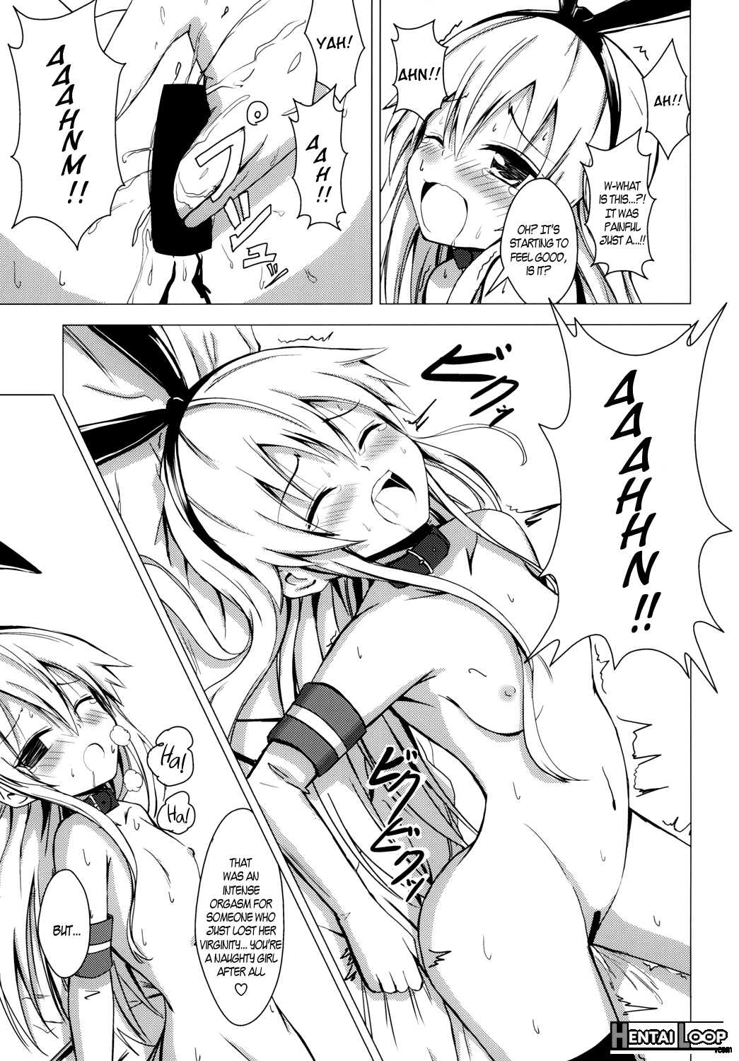 Kuubo Wo-kyuu-chan No Shimakaze Yuri Dorei Choukyou 1 page 20