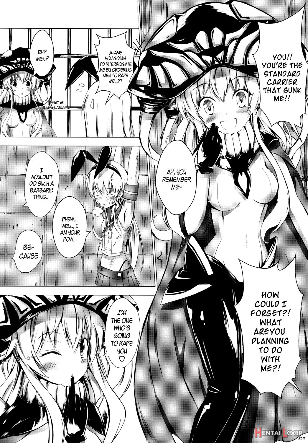 Kuubo Wo-kyuu-chan No Shimakaze Yuri Dorei Choukyou 1 page 6