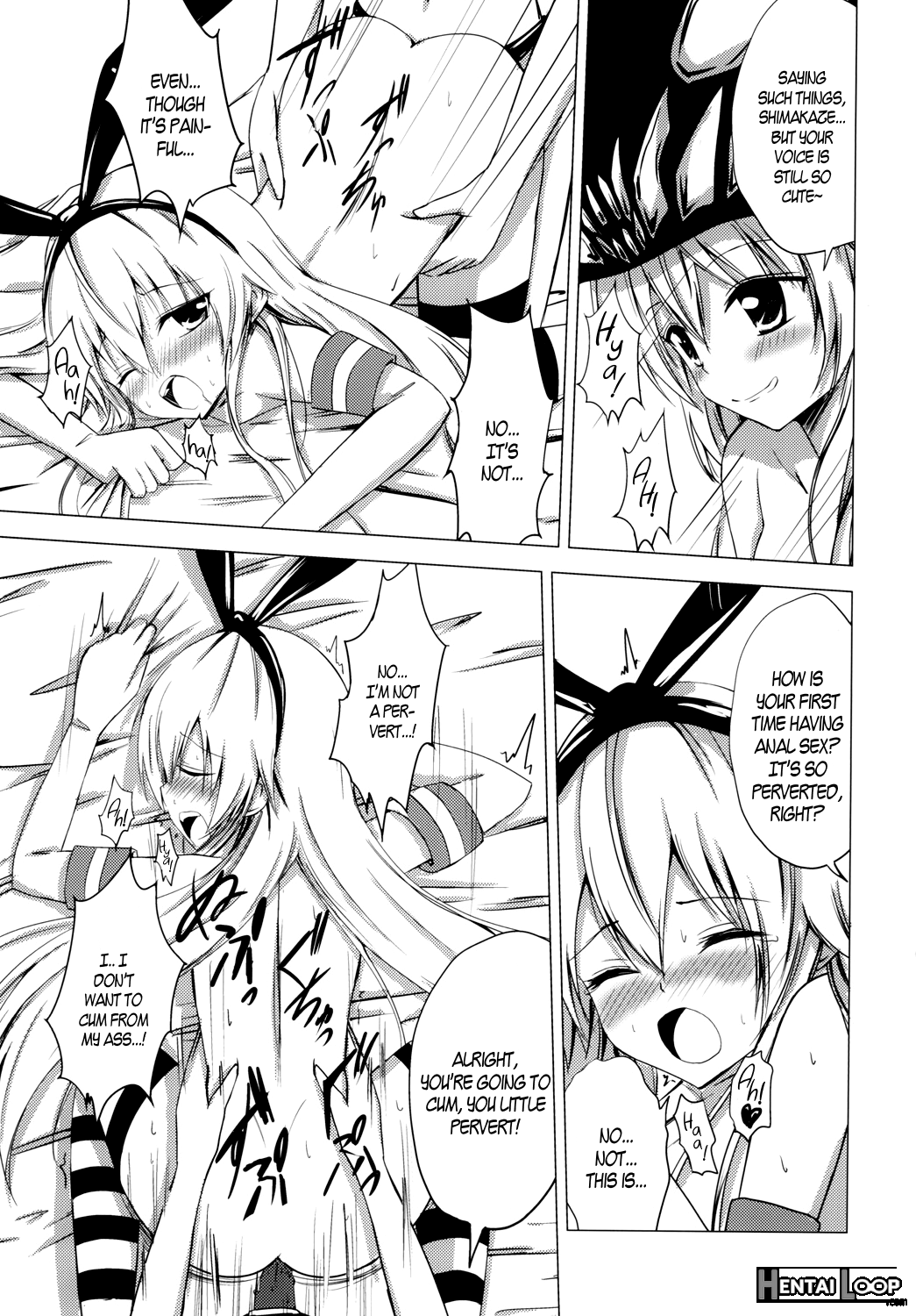 Kuubo Wo-kyuu-chan No Shimakaze Yuri Dorei Choukyou ~anal Kaihatsu Hen~ page 18