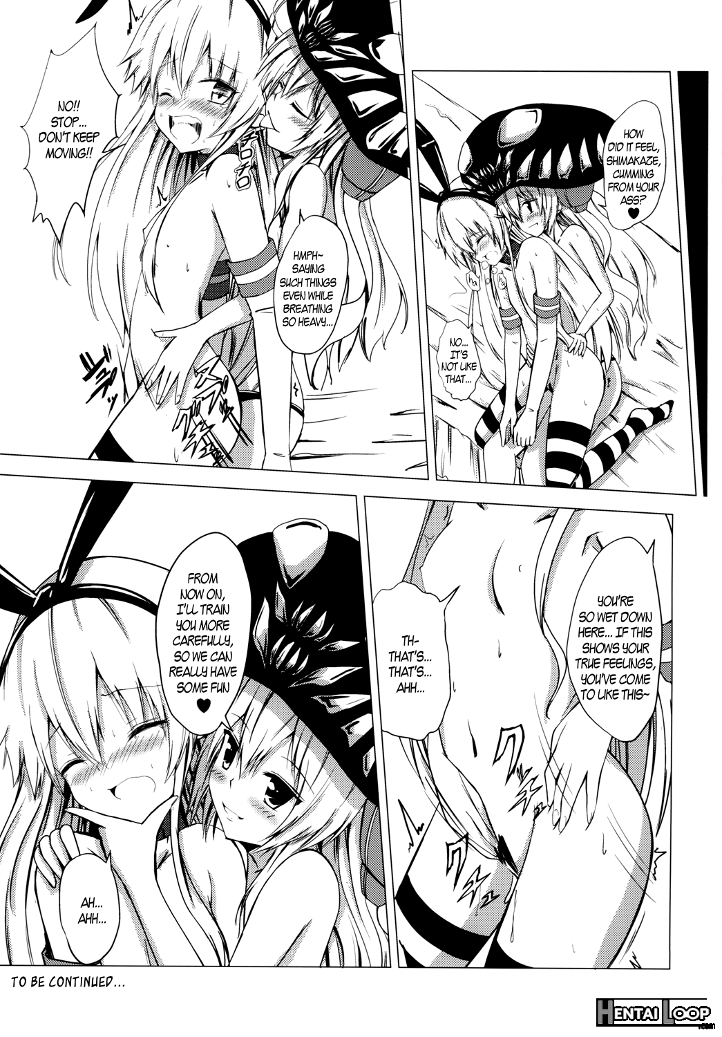 Kuubo Wo-kyuu-chan No Shimakaze Yuri Dorei Choukyou ~anal Kaihatsu Hen~ page 20