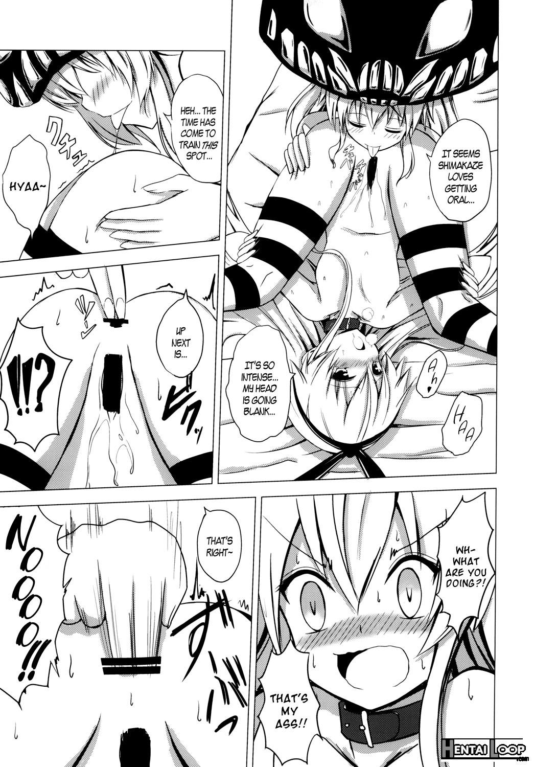 Kuubo Wo-kyuu-chan No Shimakaze Yuri Dorei Choukyou ~anal Kaihatsu Hen~ page 4