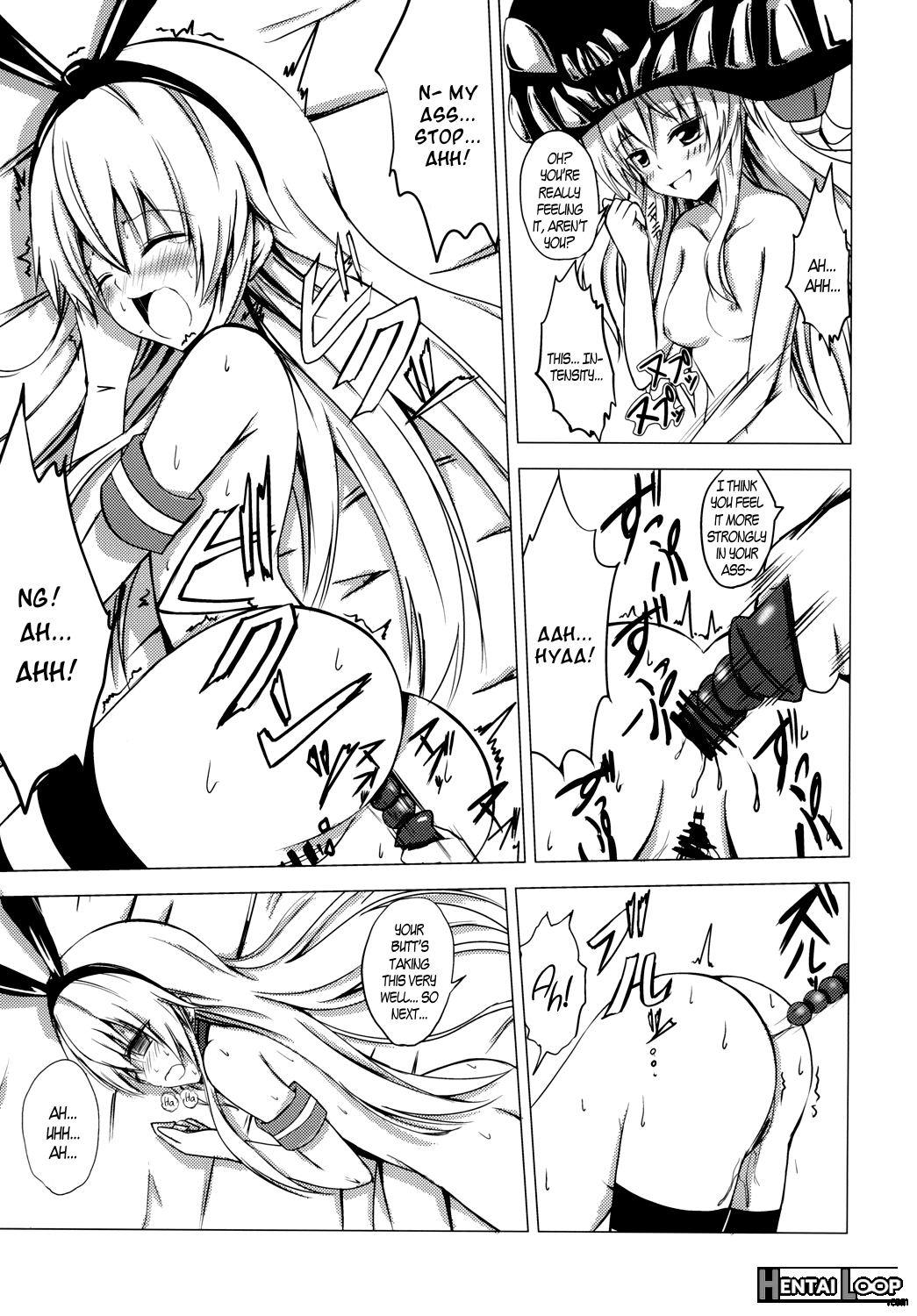 Kuubo Wo-kyuu-chan No Shimakaze Yuri Dorei Choukyou ~anal Kaihatsu Hen~ page 8