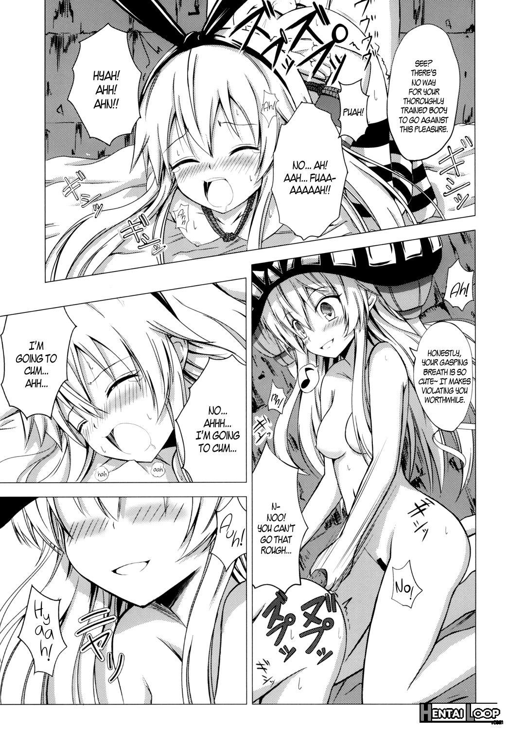 Kuubo Wo-kyuu-chan No Shimakaze Yuri Dorei Choukyou ~kairaku Choukyou Hen~ page 6