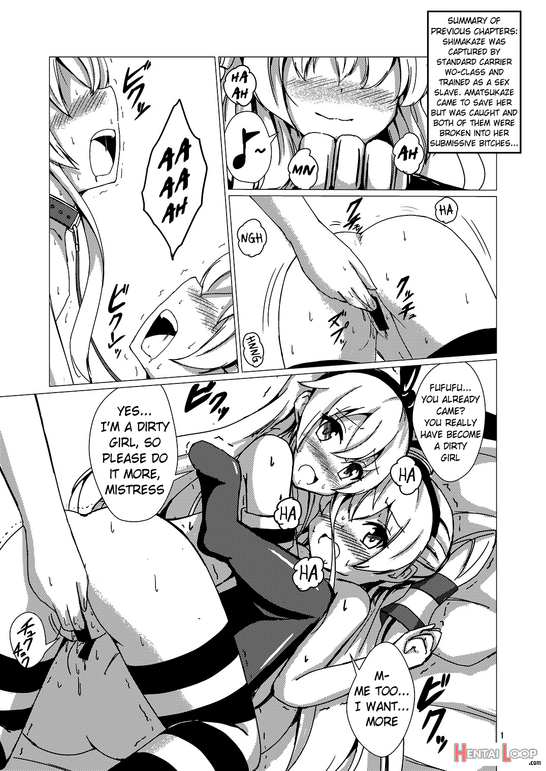 Kuubo Wo-kyuu-chan No Shimakaze Yuri Dorei Choukyou ~kanketsuhen~ page 2