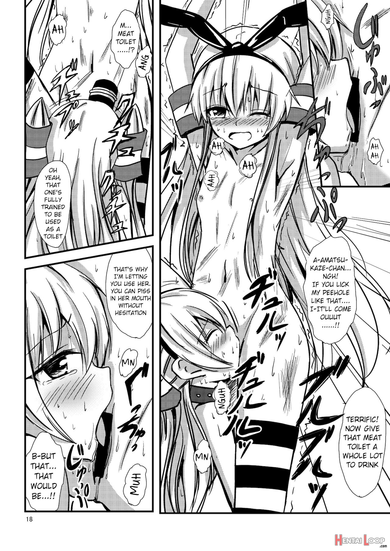 Kuubo Wo-kyuu-chan No Shimakaze Yuri Dorei Choukyou~senkan Re-kyuu No Shucchou Sm Choukyou Hen~ page 19