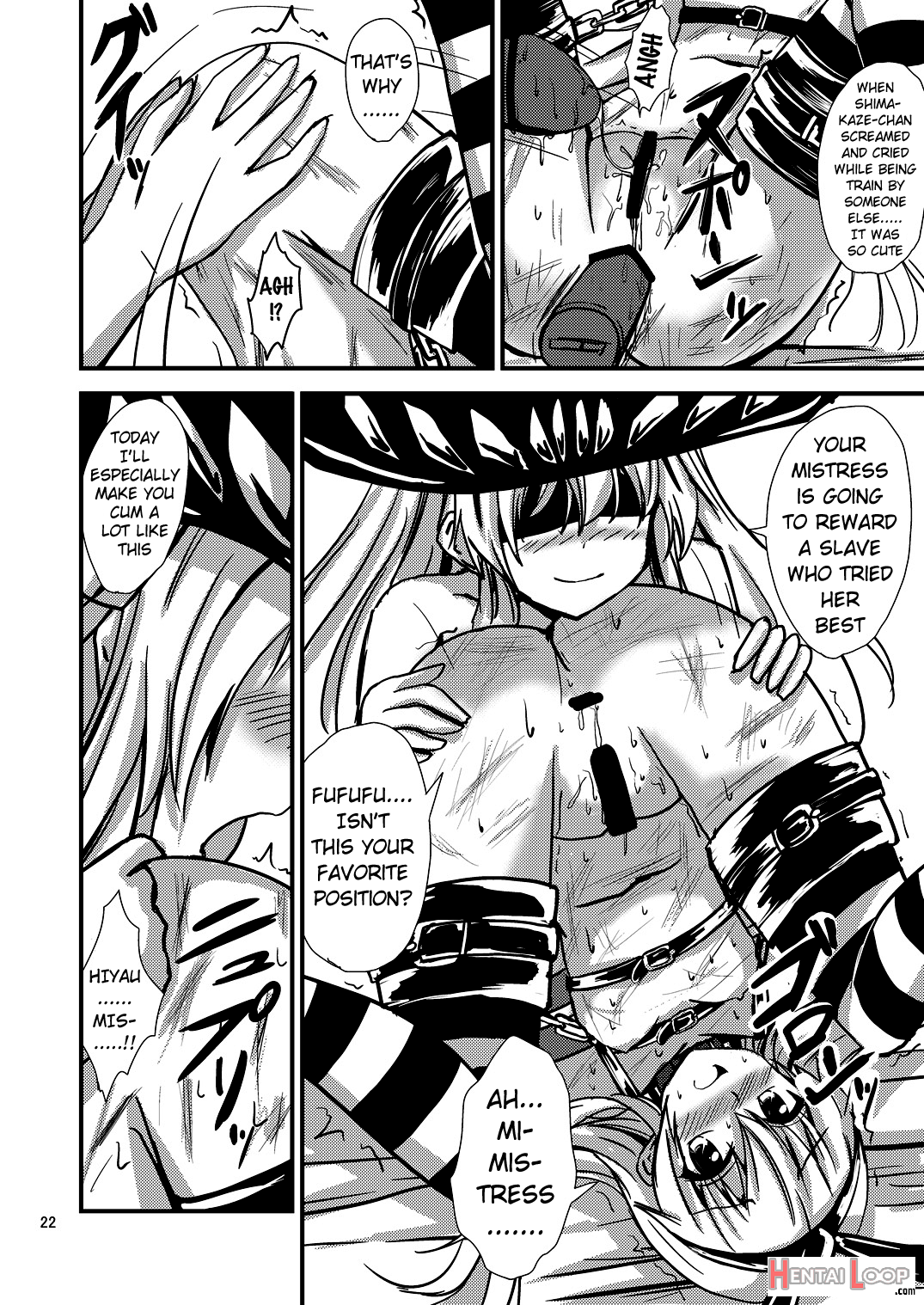 Kuubo Wo-kyuu-chan No Shimakaze Yuri Dorei Choukyou~senkan Re-kyuu No Shucchou Sm Choukyou Hen~ page 23