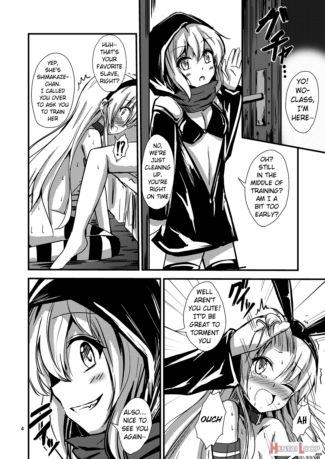 Kuubo Wo-kyuu-chan No Shimakaze Yuri Dorei Choukyou~senkan Re-kyuu No Shucchou Sm Choukyou Hen~ page 5