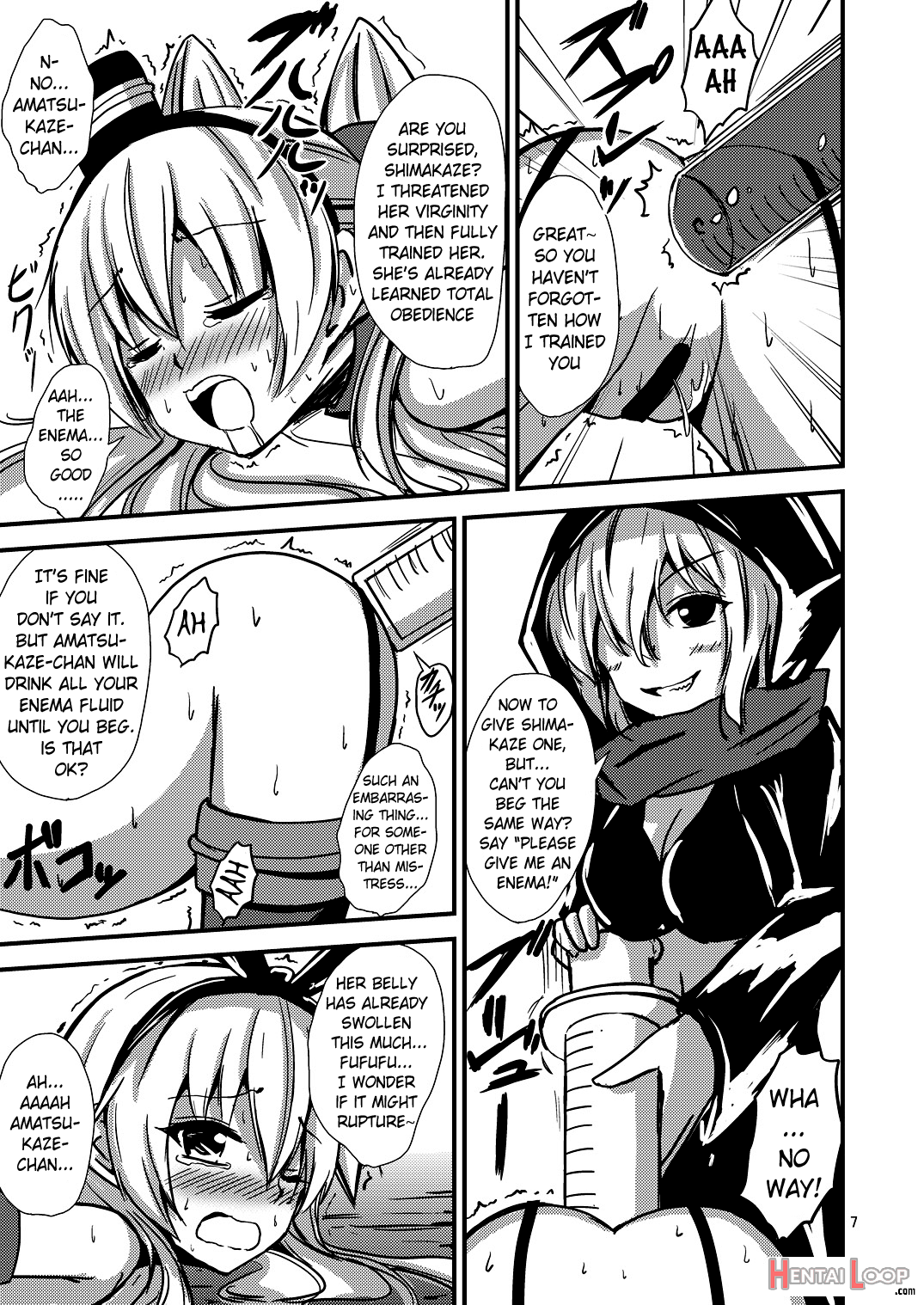 Kuubo Wo-kyuu-chan No Shimakaze Yuri Dorei Choukyou~senkan Re-kyuu No Shucchou Sm Choukyou Hen~ page 8