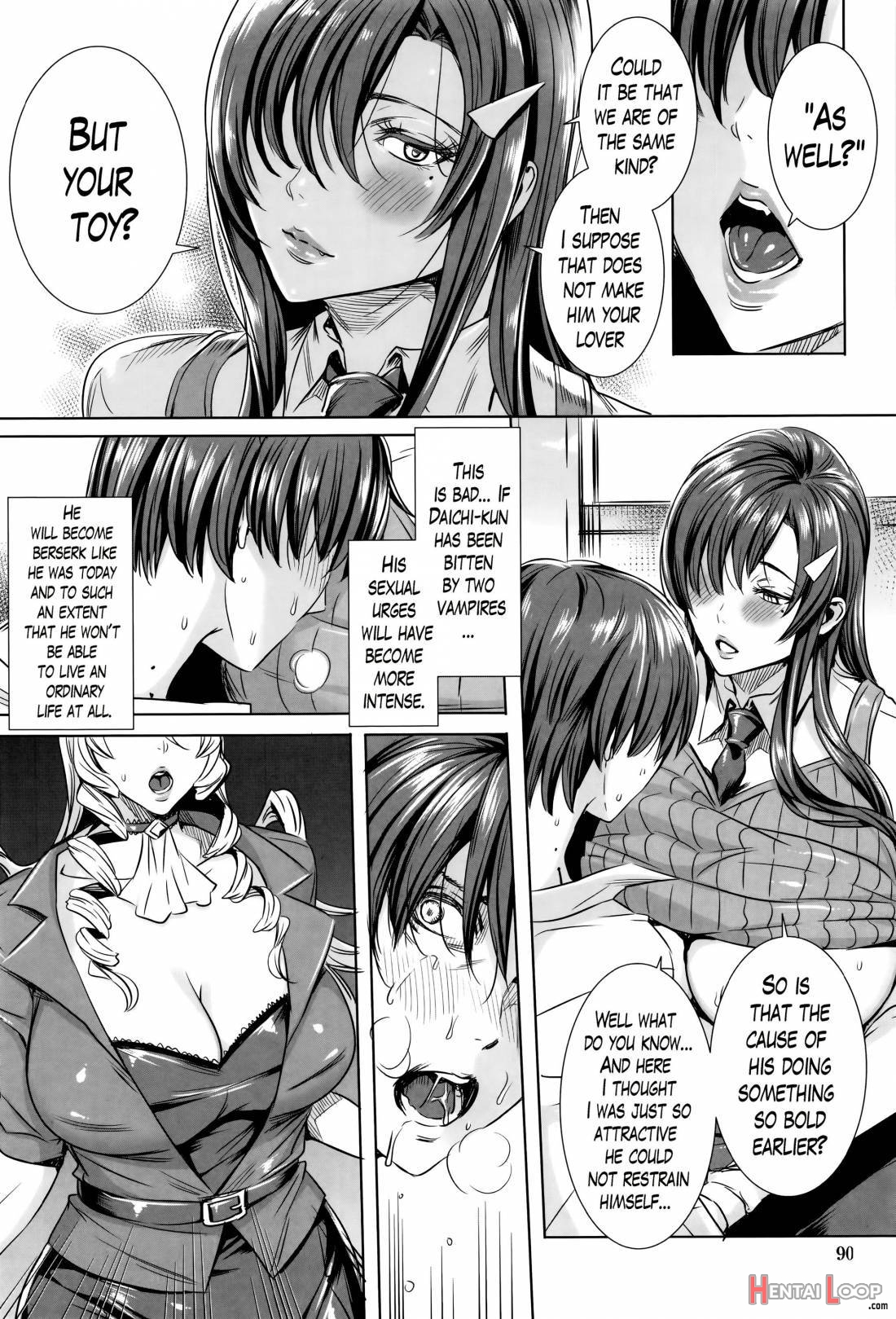 Kyuuketsu Jokyoushi No Kenzoku Seikatsu ~ Lesson With Vampire ~ page 91