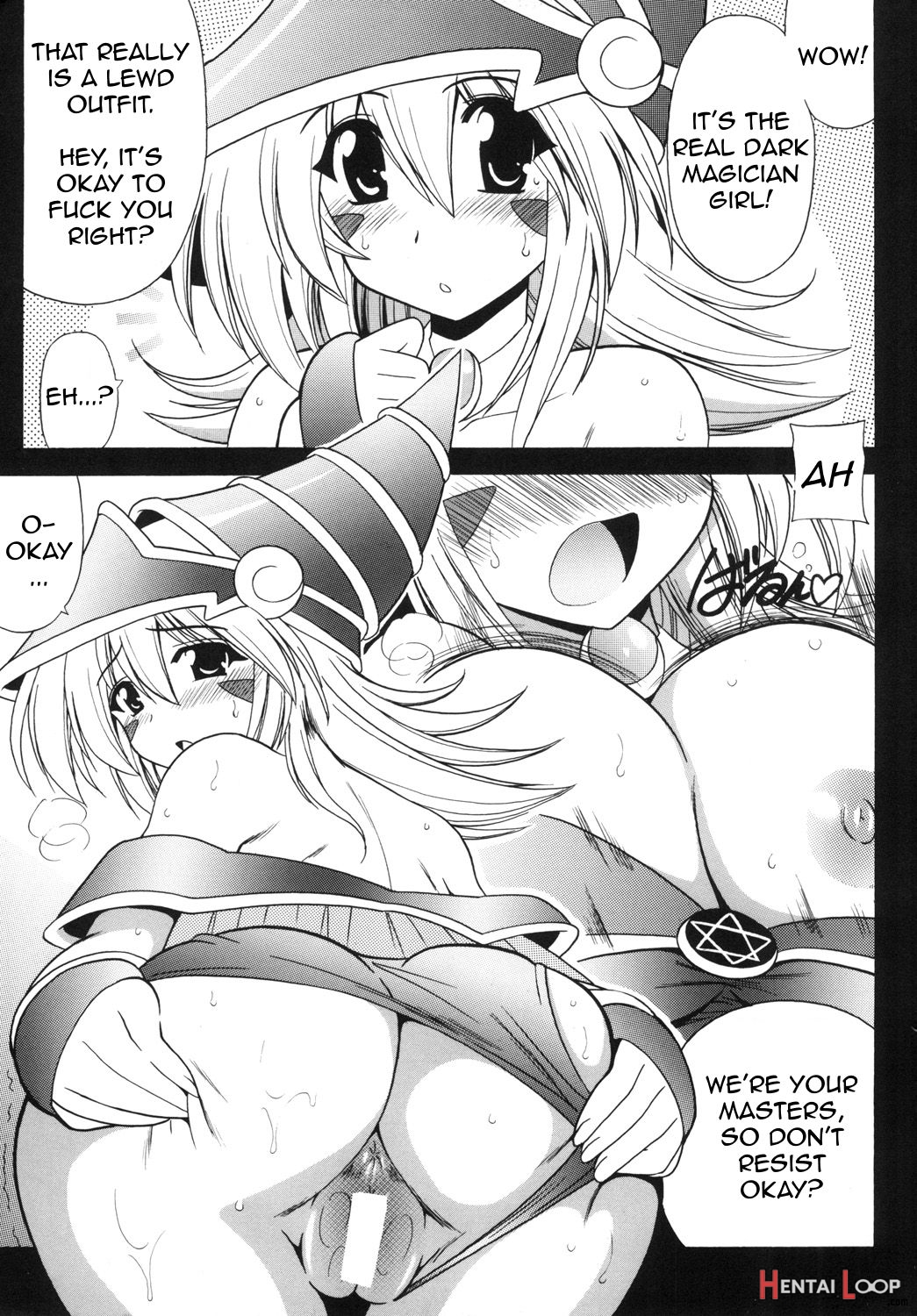 Let's Have Sex With Dark Magician Girl ♡ page 3