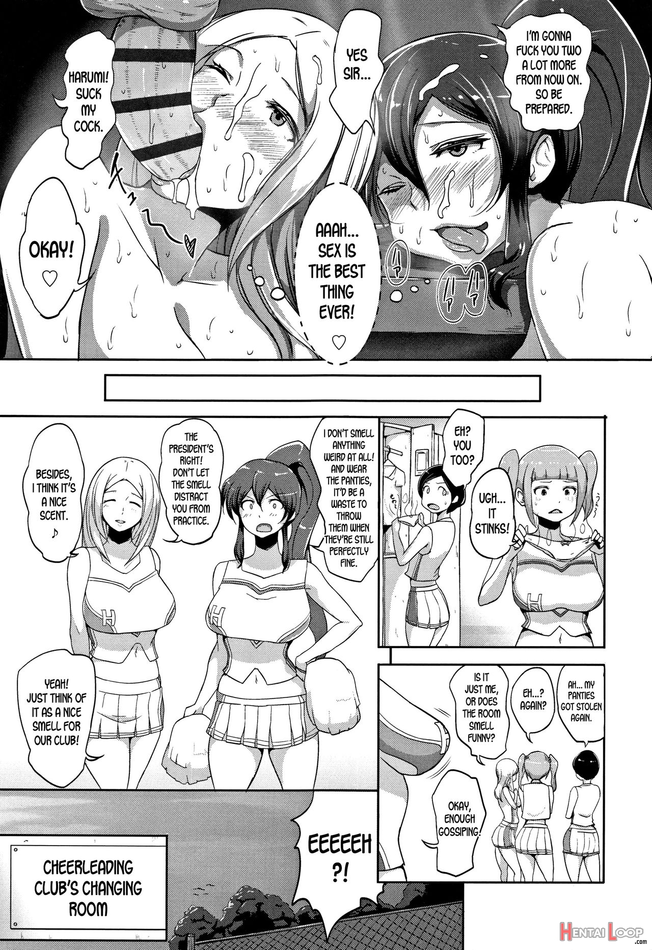 Lewd Scent Cheer Girls page 29