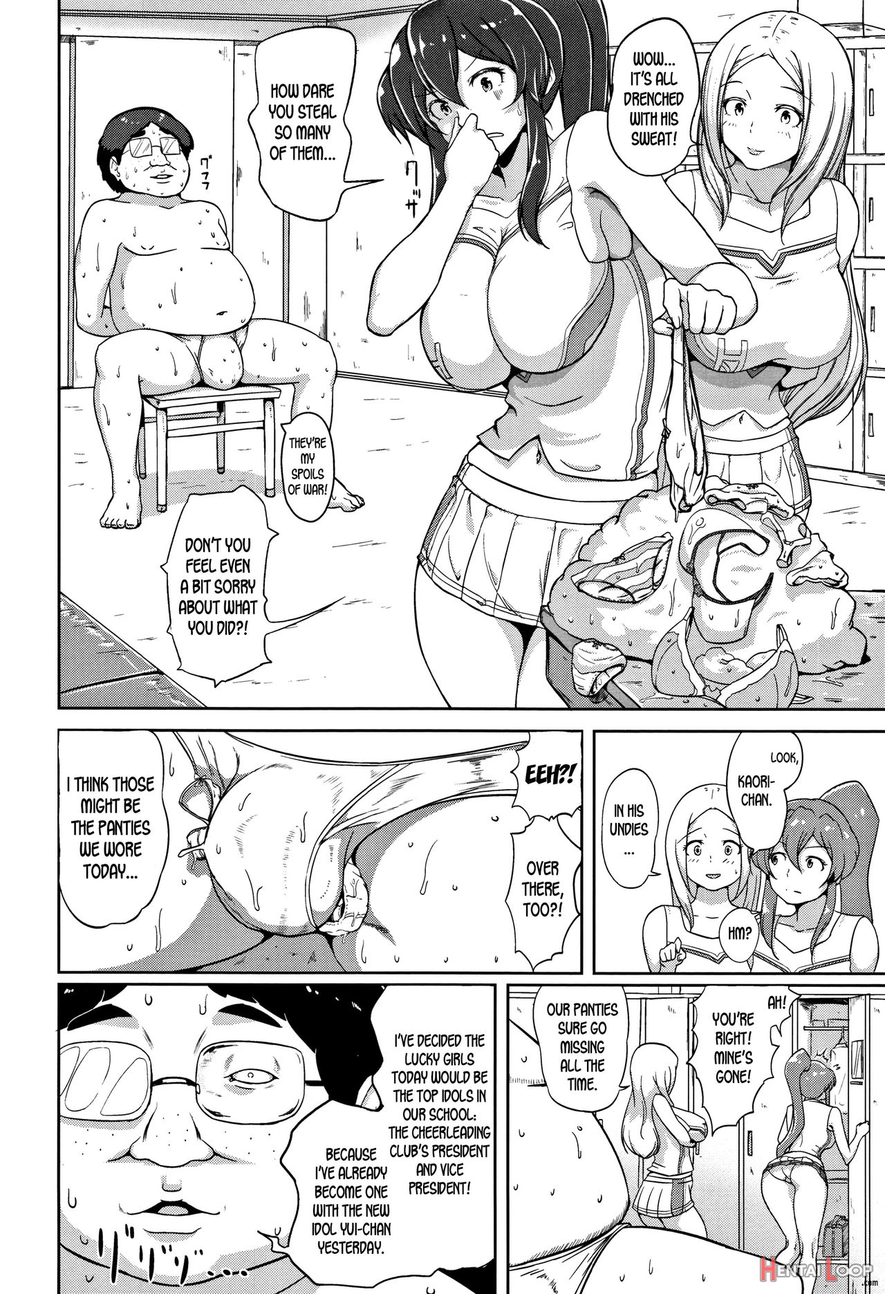 Lewd Scent Cheer Girls page 6