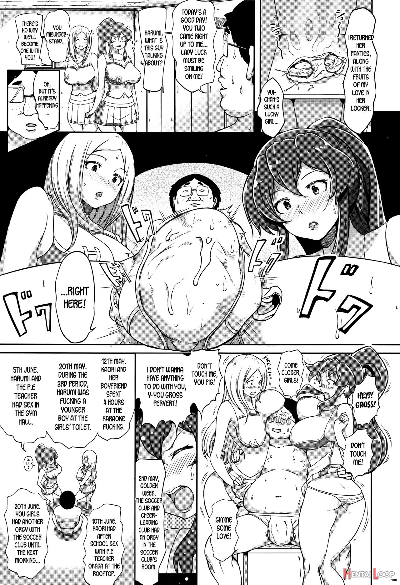 Lewd Scent Cheer Girls page 7