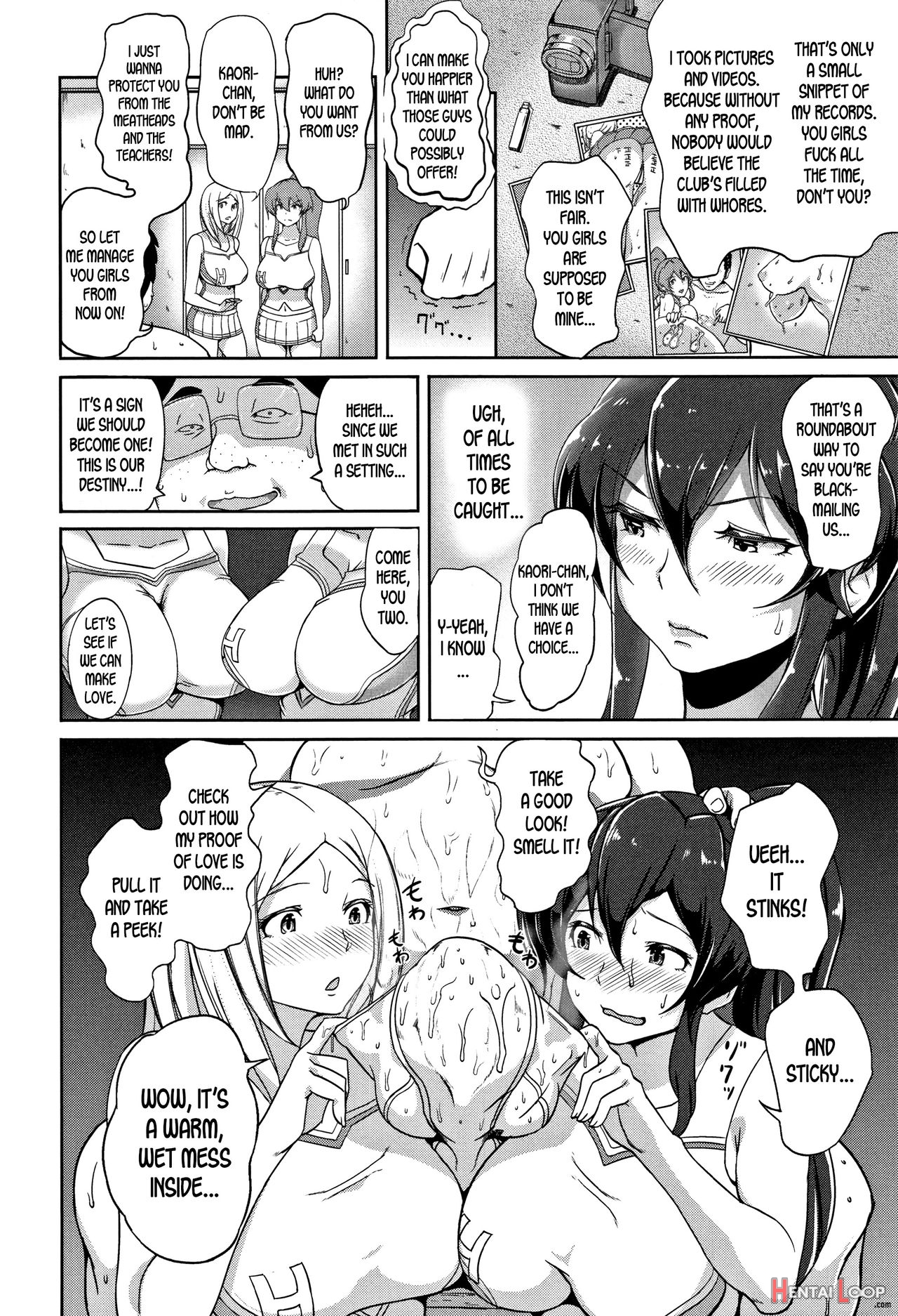 Lewd Scent Cheer Girls page 8