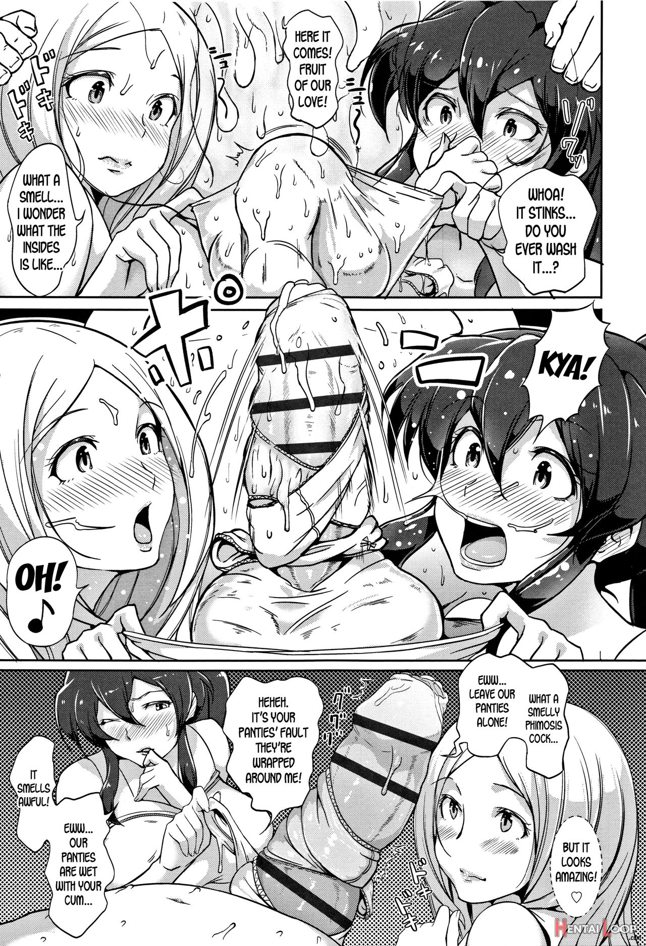 Lewd Scent Cheer Girls page 9