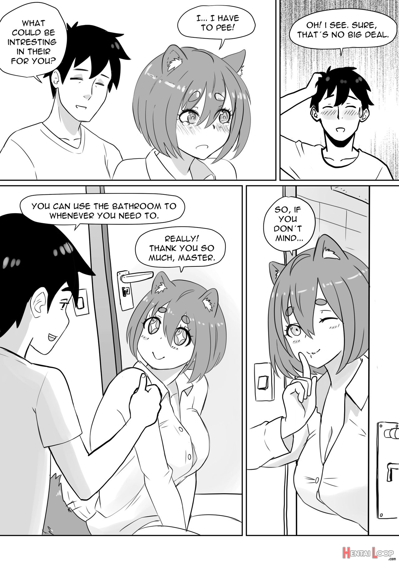 Life With A Dog Girl Chapter 2 page 3
