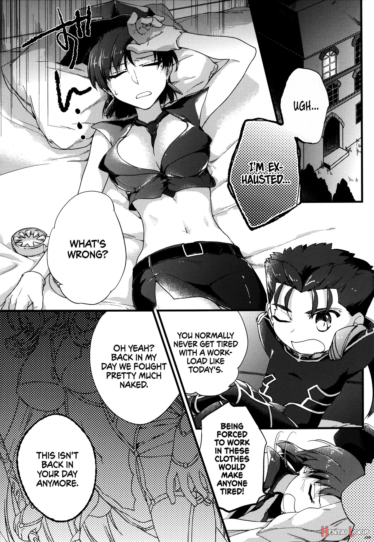Little Lancer Turns Huge Because Of Bazett-san page 3