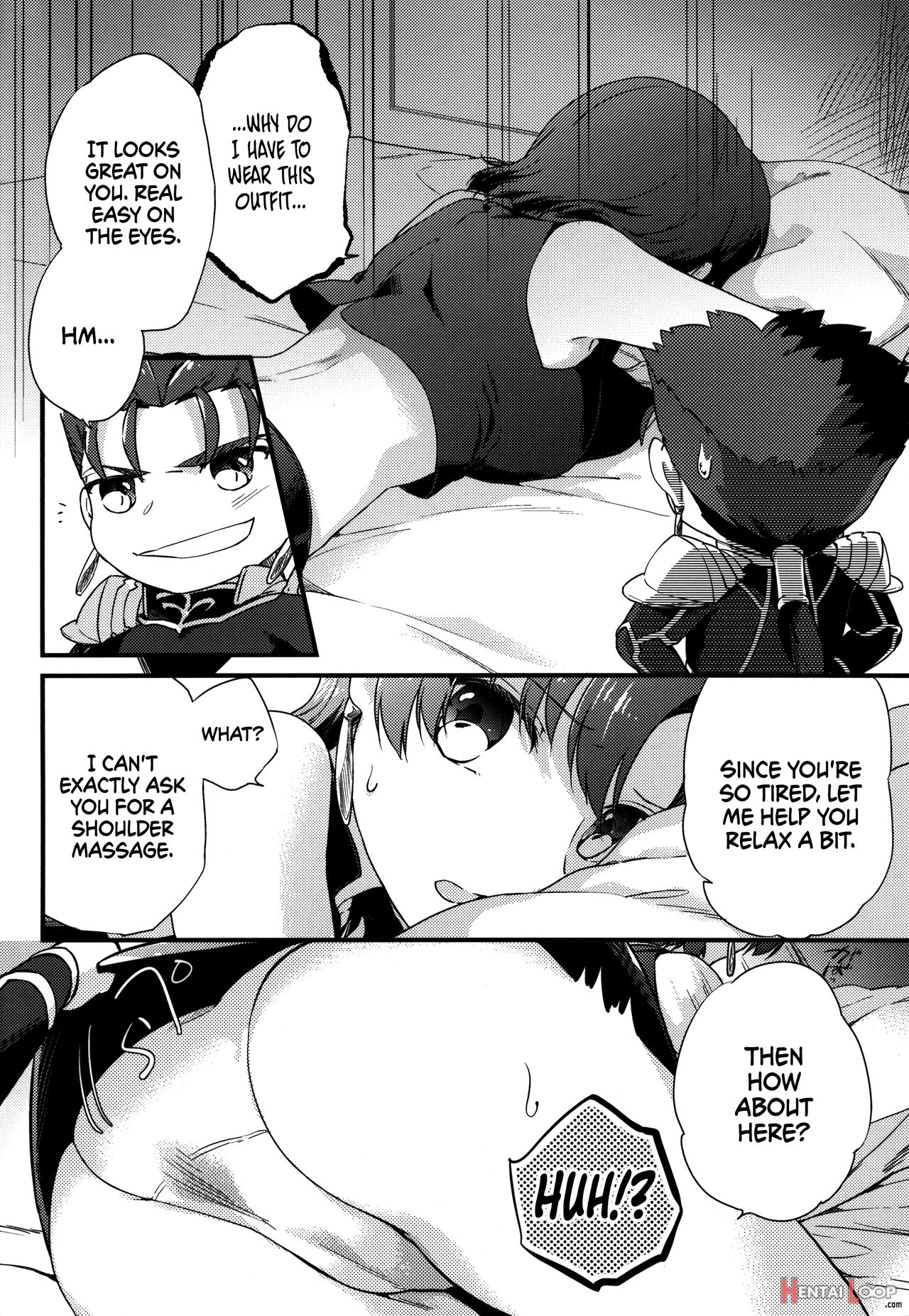 Little Lancer Turns Huge Because Of Bazett-san page 4