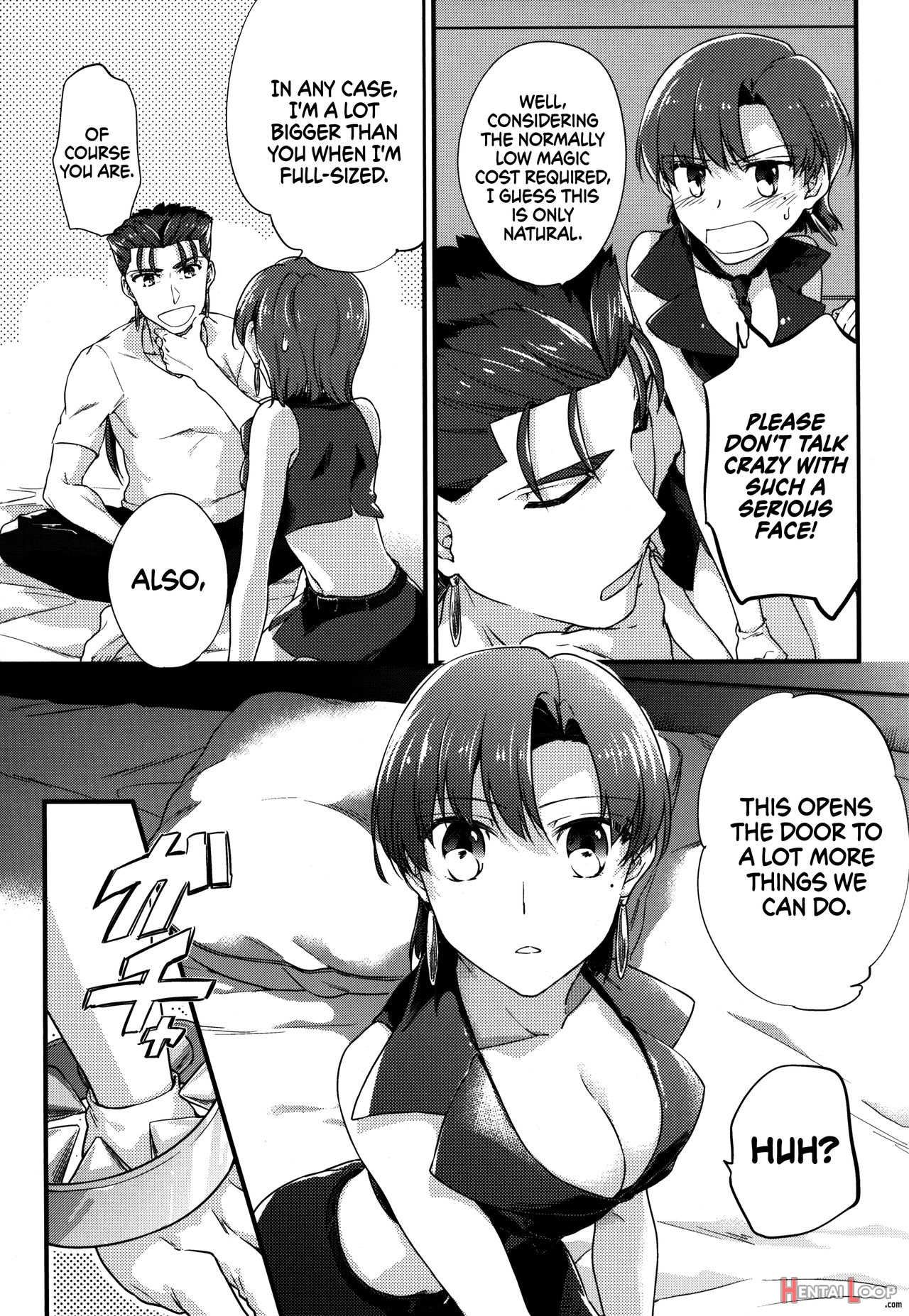 Little Lancer Turns Huge Because Of Bazett-san page 7