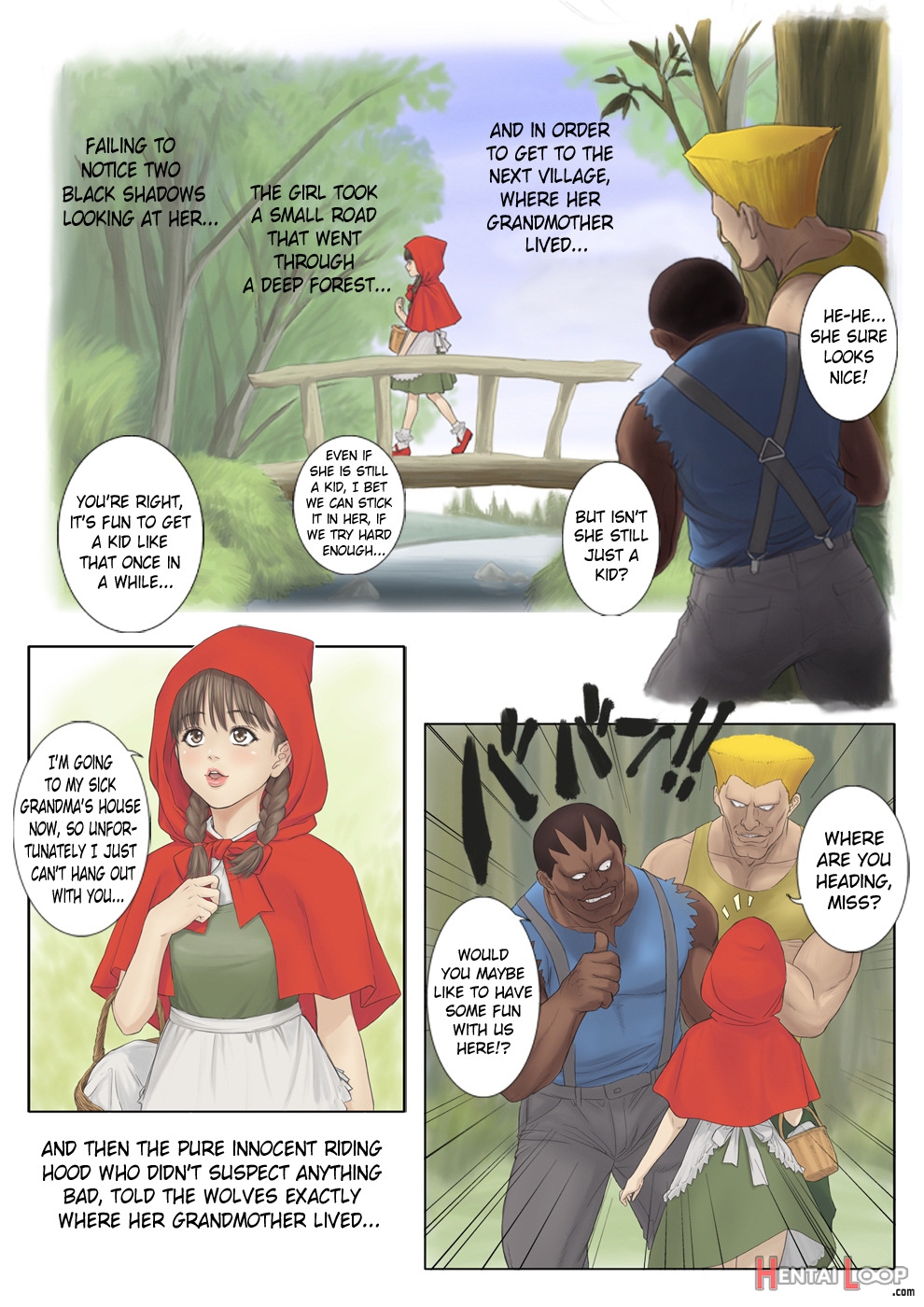 Little Red Riding Hood’s Adult Picture Book page 3
