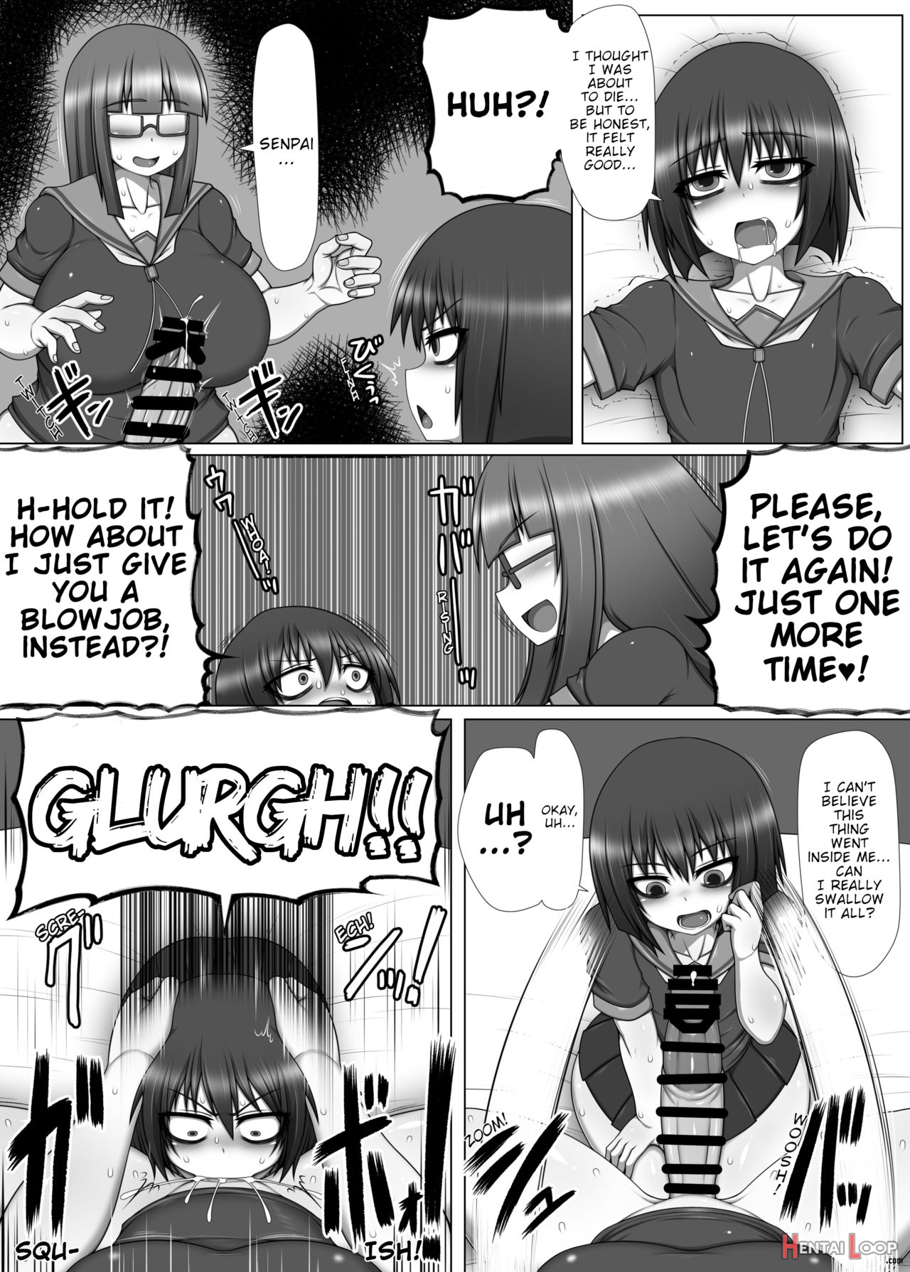 Little Sister Gets Fucked Like A Bitch By Her Futanari Underclassman. page 13
