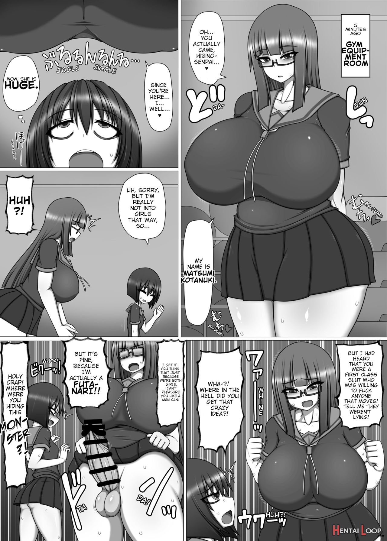 Little Sister Gets Fucked Like A Bitch By Her Futanari Underclassman. page 4