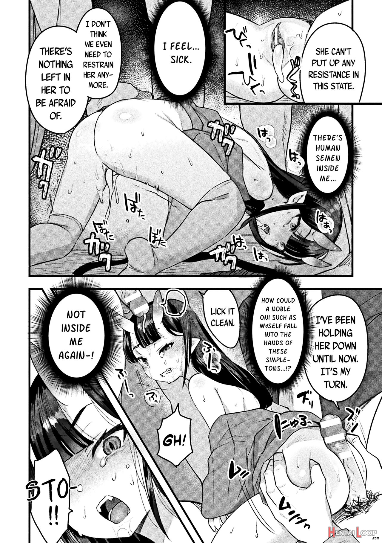 Loli-babaa Forced Impregnation Sex Vol. 1 page 12