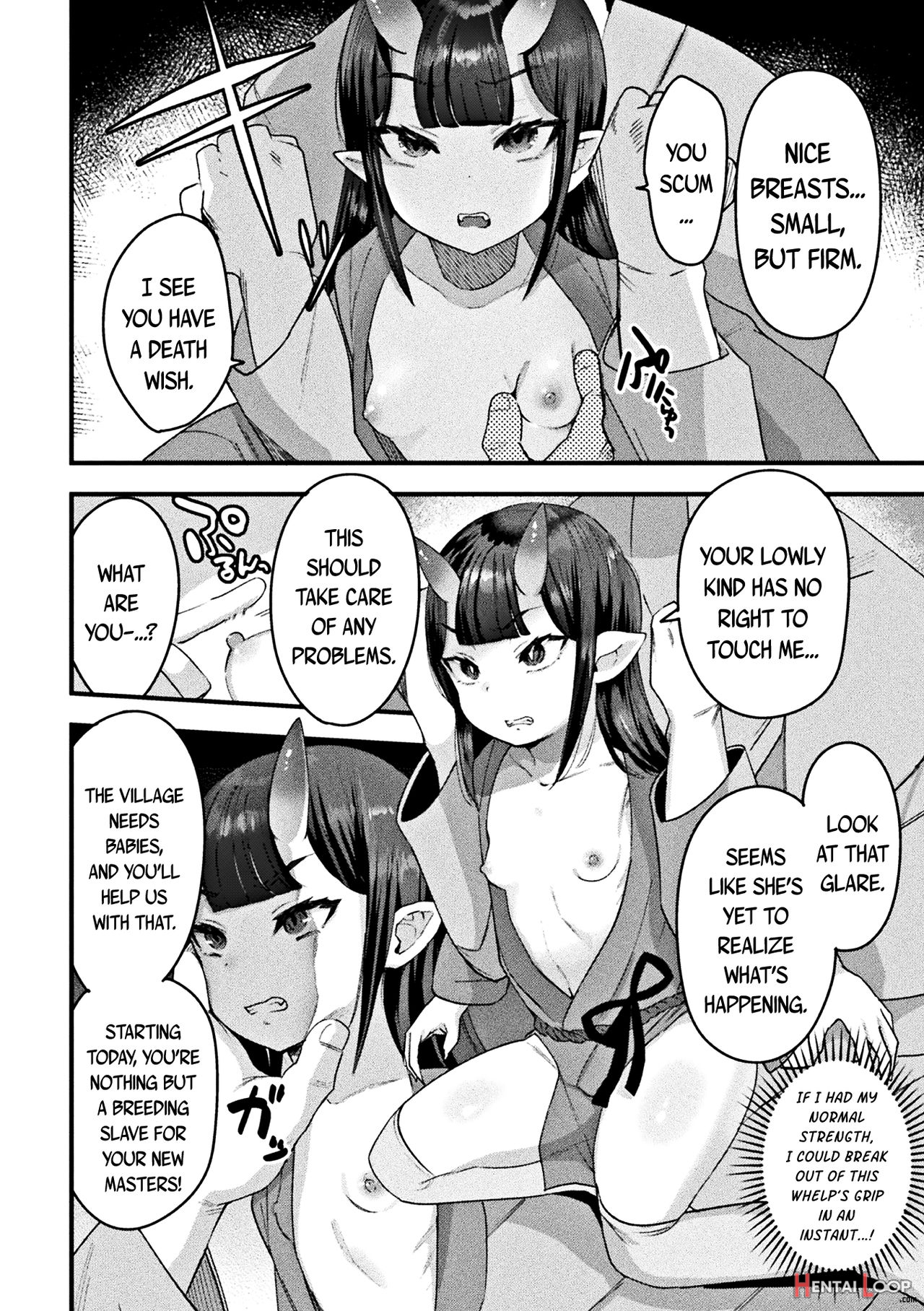 Loli-babaa Forced Impregnation Sex Vol. 1 page 6
