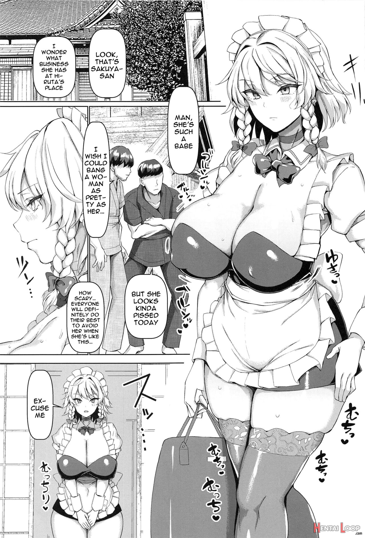 Long Breasted Mama Sakuya Izayoi page 2