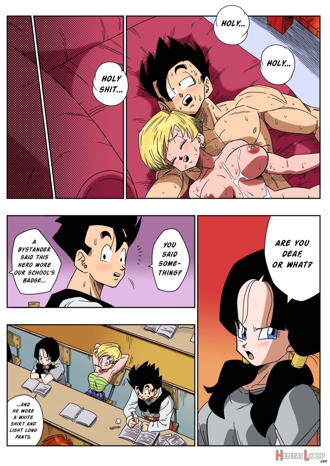 Love Triangle Z – Gohan Meets Erasa page 25