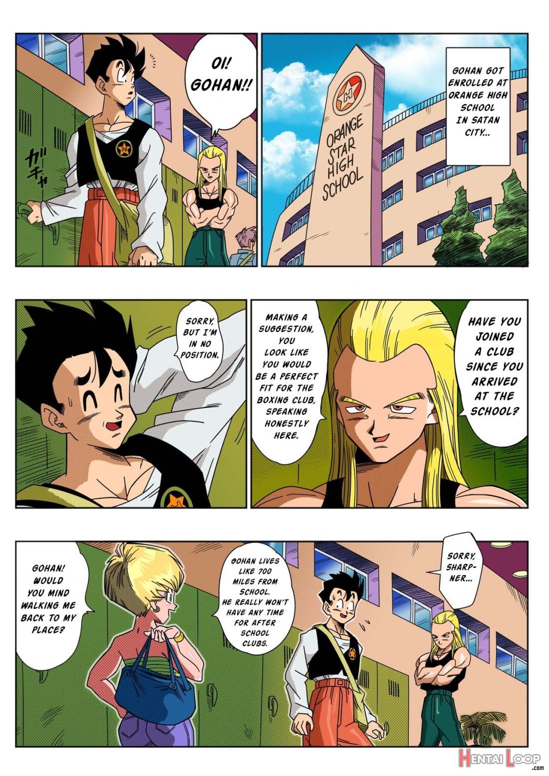 Love Triangle Z – Gohan Meets Erasa page 3