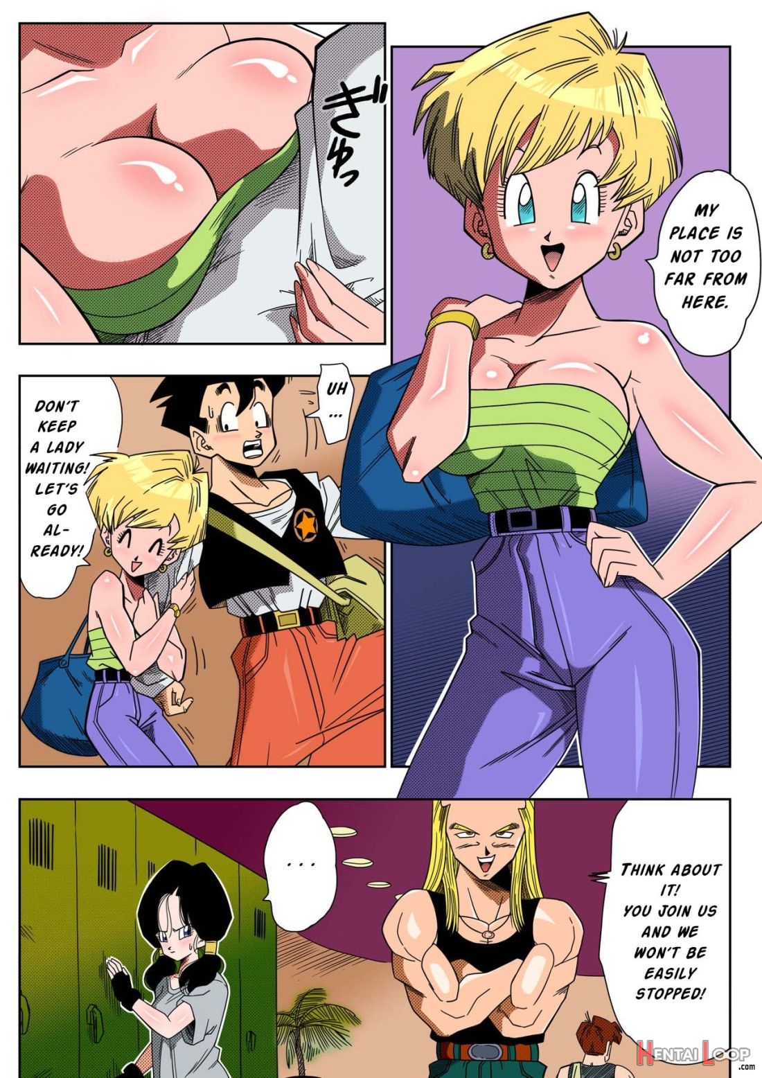 Love Triangle Z – Gohan Meets Erasa page 4