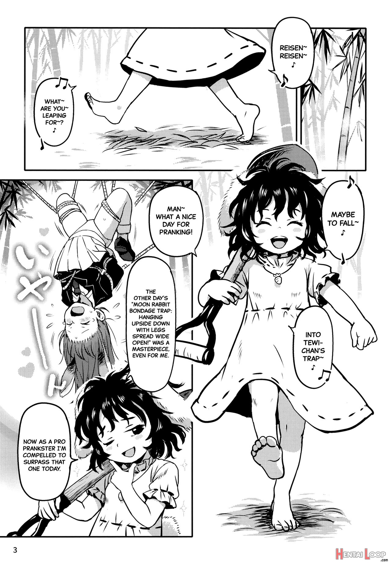 Lucky Rabbit Tewi-chan! page 2