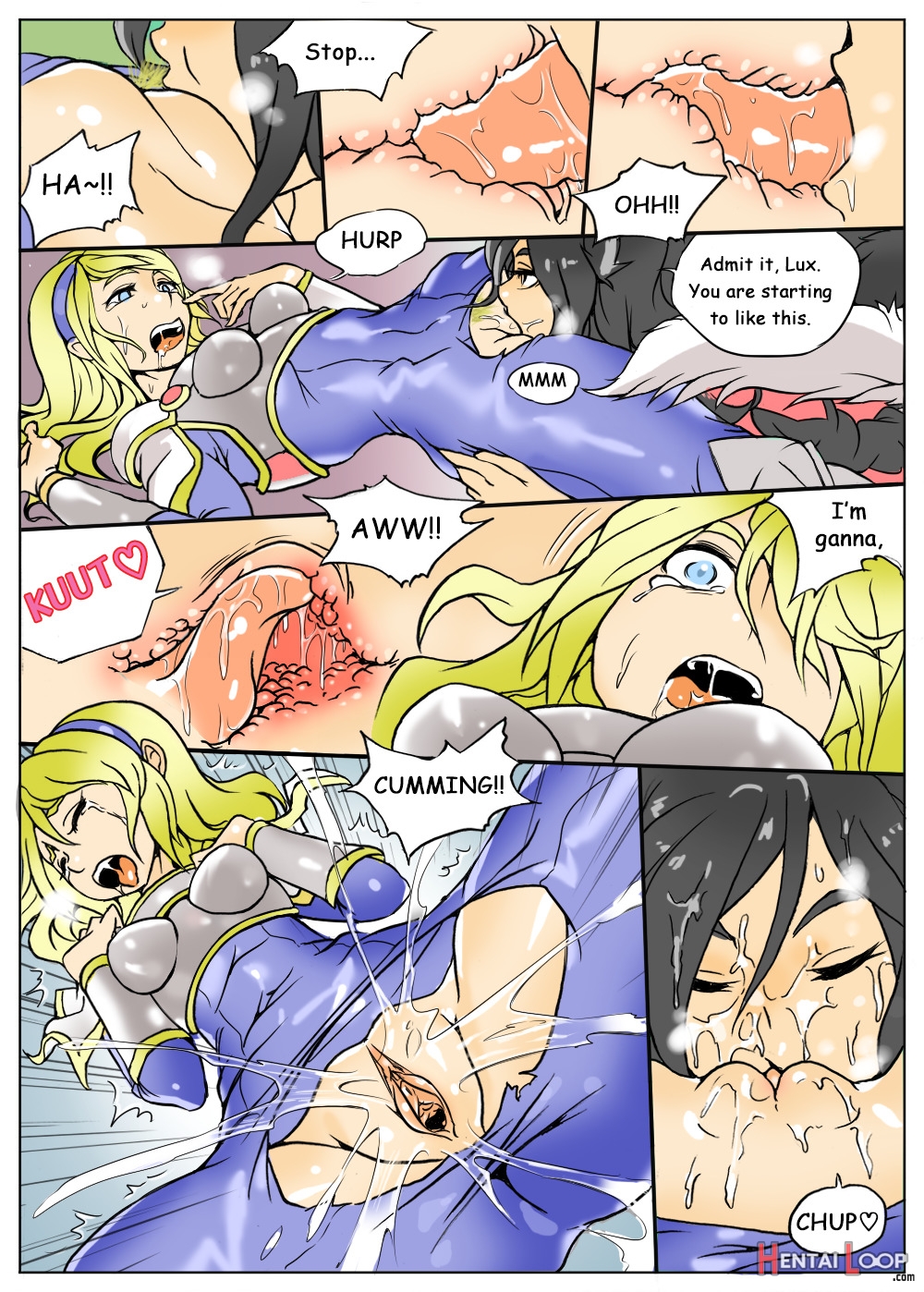 Lux Gets Ganked! page 7