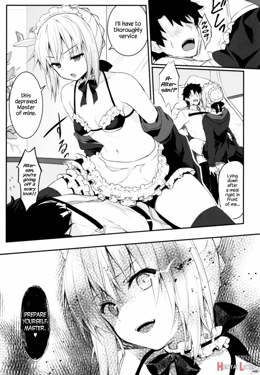 Maid Alter-san No Gohoushi Seiseikatsu page 4