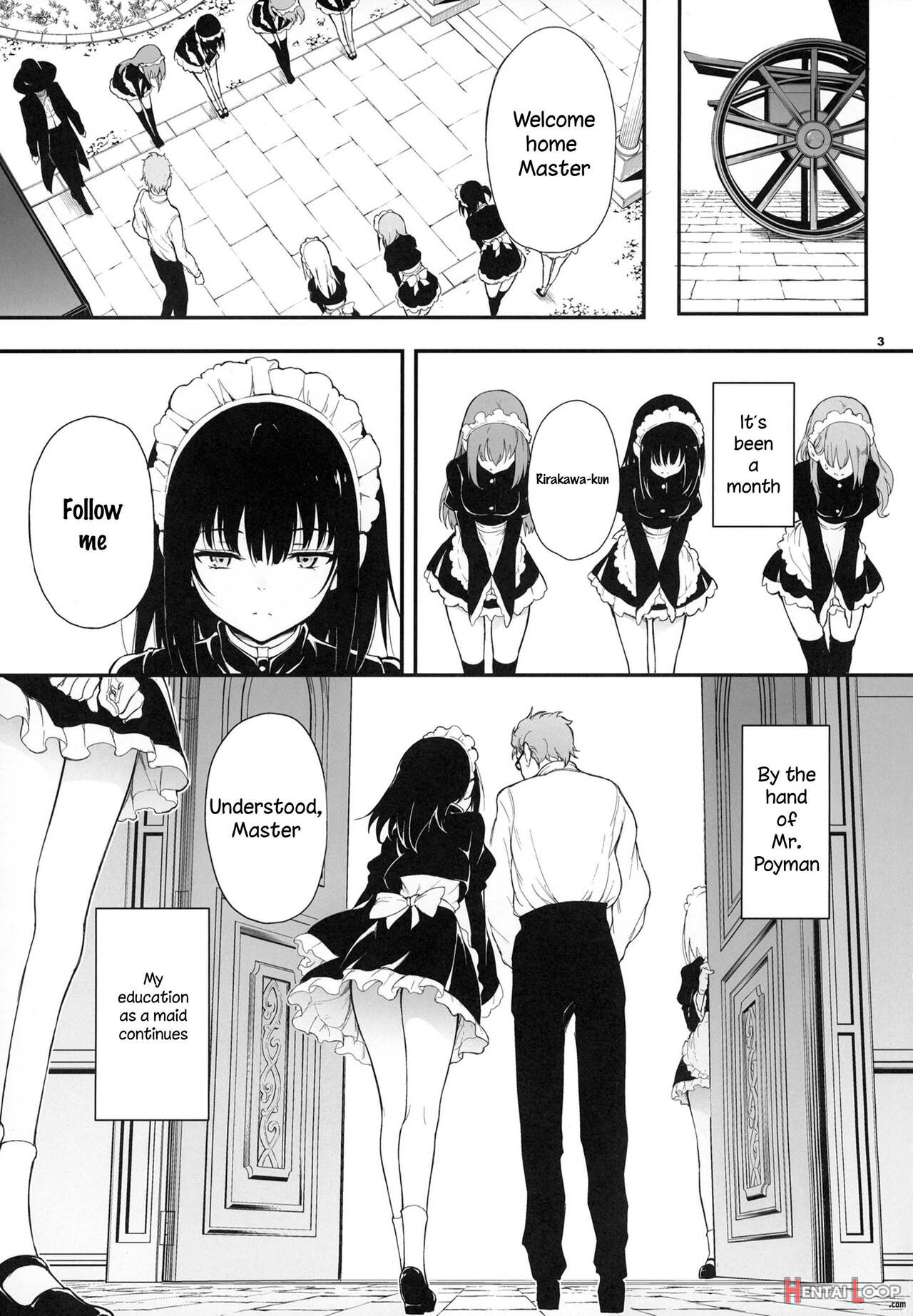 Maid Kyouiku. 2 -botsuraku Kizoku Rurikawa Tsubaki- page 2