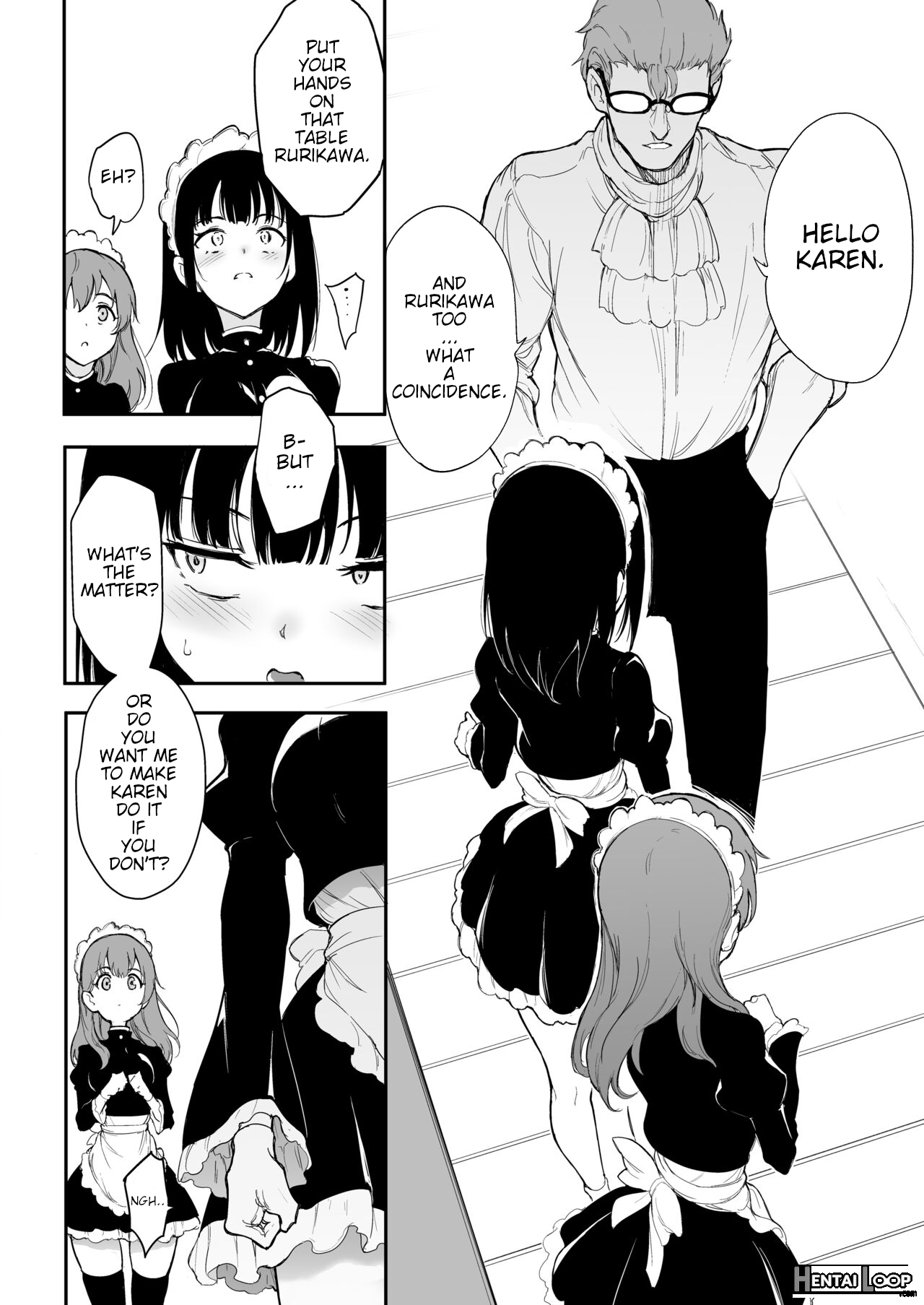 Maid Kyouiku. 3 -botsuraku Kizoku Rurikawa Tsubaki- page 12