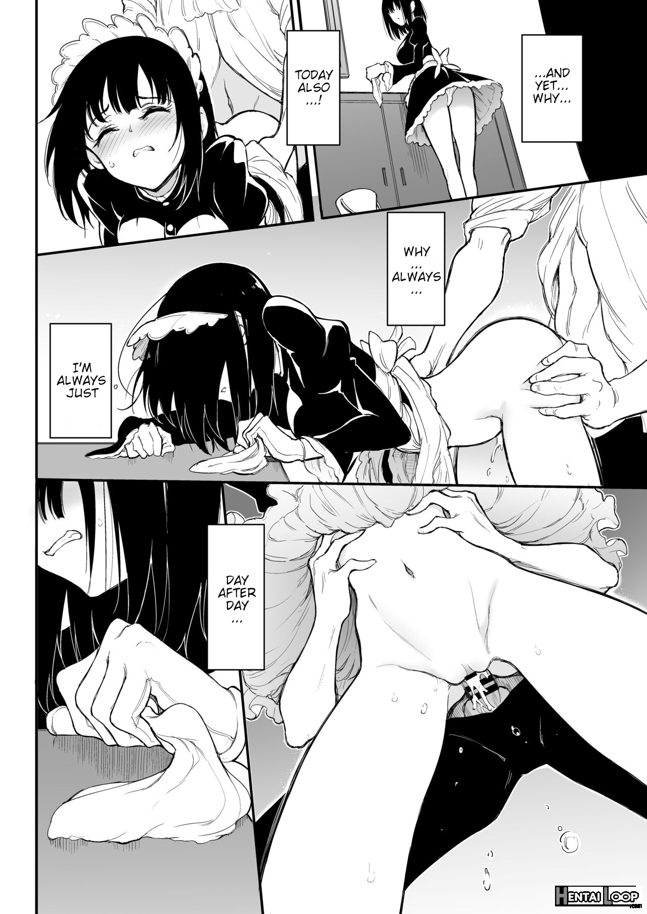 Maid Kyouiku. 3 -botsuraku Kizoku Rurikawa Tsubaki- page 8