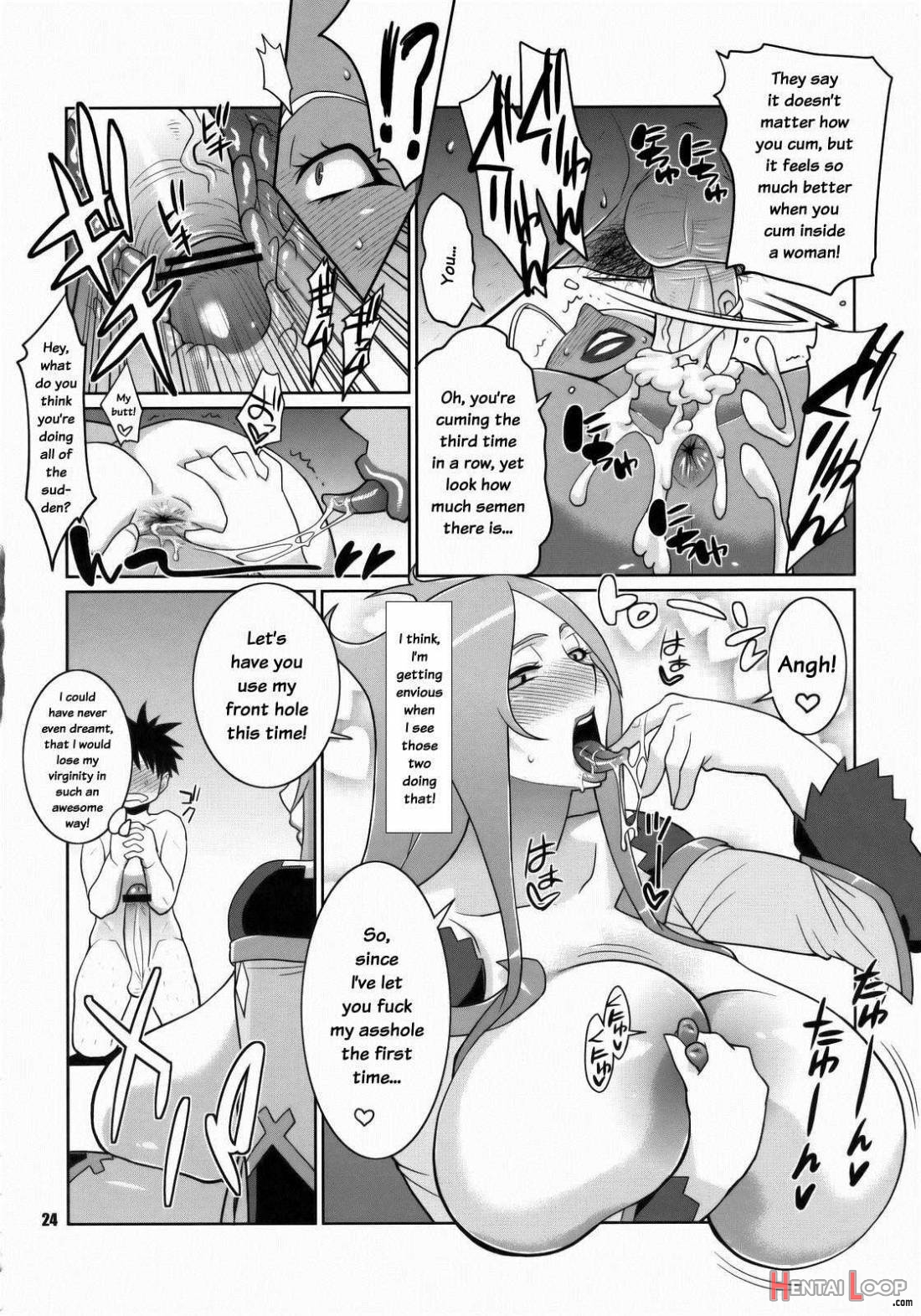 Makina & Garnett To Toshikoshi Sex Zanmai page 21