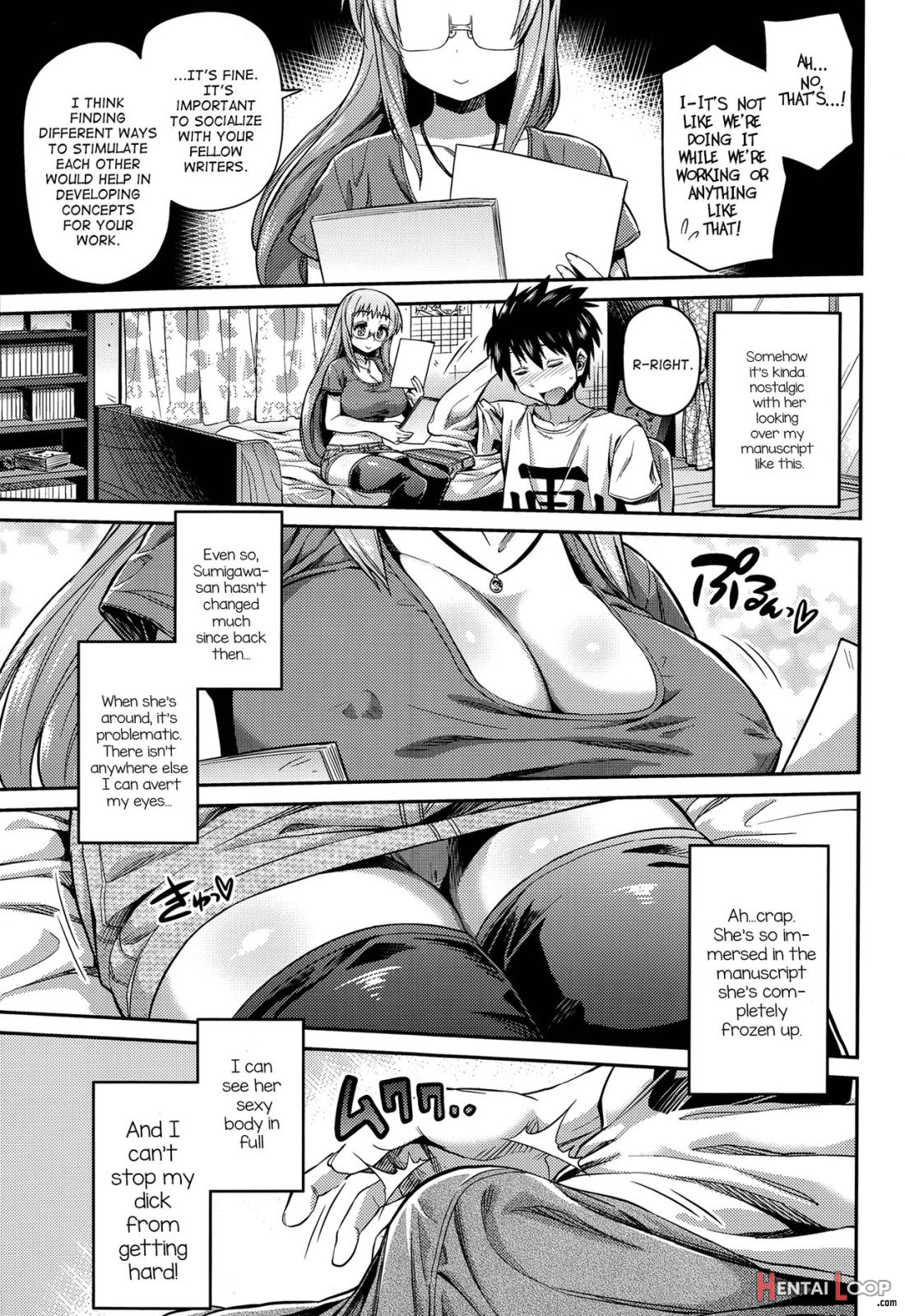 Man × Koi Ero Manga De Hajimaru Koi No Plot Ch. 1-3 page 23