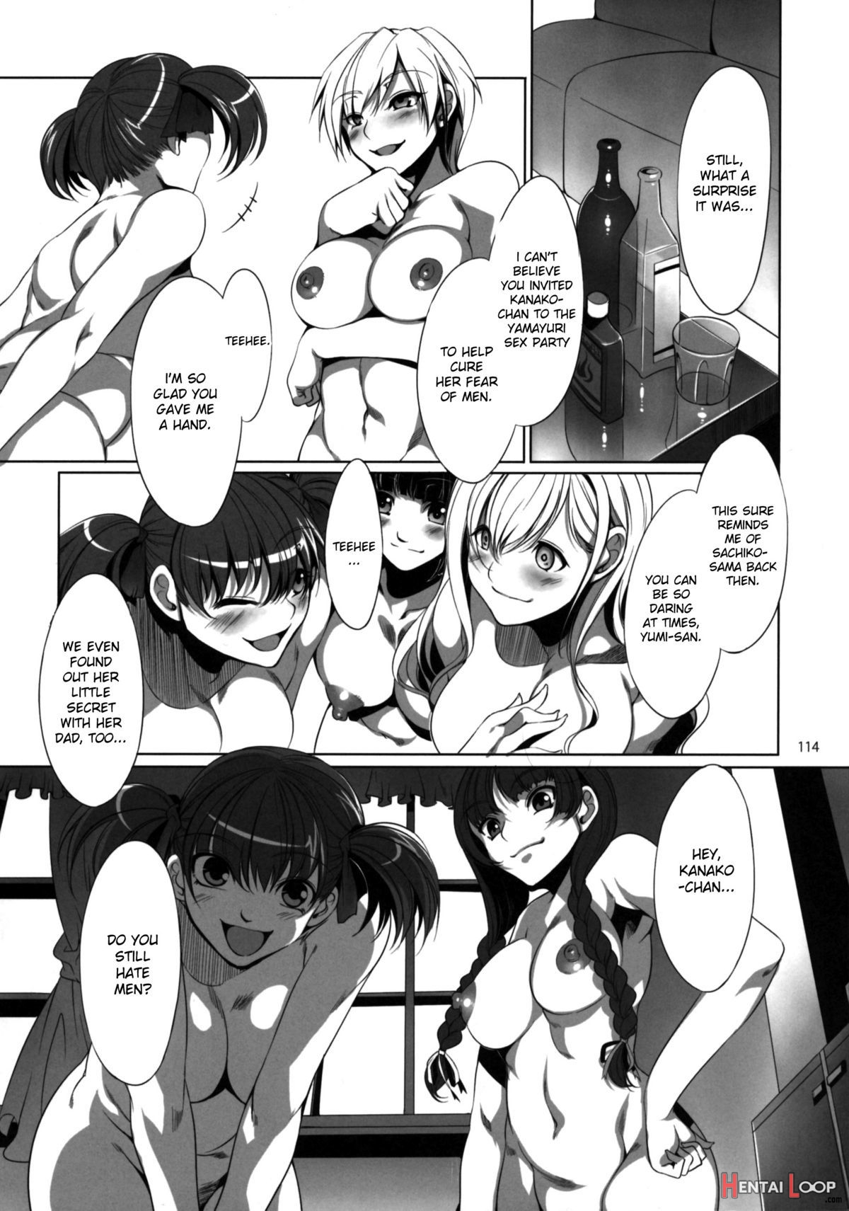 Maria-sama Prostitution 4 + 1~3 Recap page 114