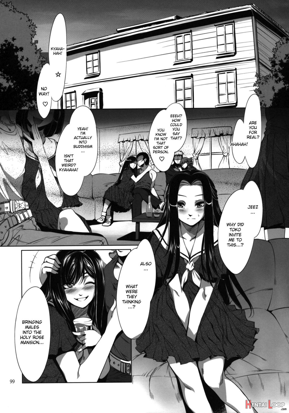 Maria-sama Prostitution 4 + 1~3 Recap page 99