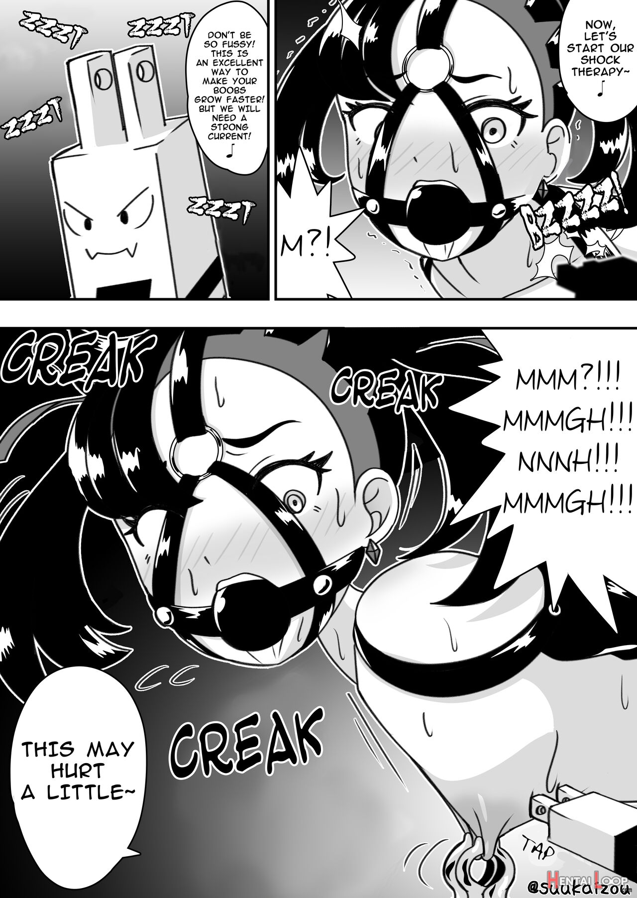 Marie-chan Punishment Started page 5