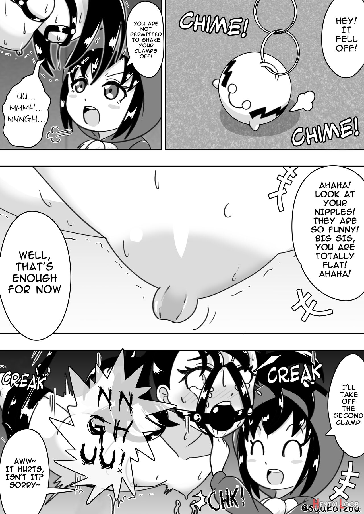 Marie-chan Punishment Started page 8