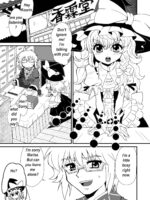 Marisa's Thrill - Take Care Of Yourself - 通り魔理沙にきをつけろ - Part 1 page 3